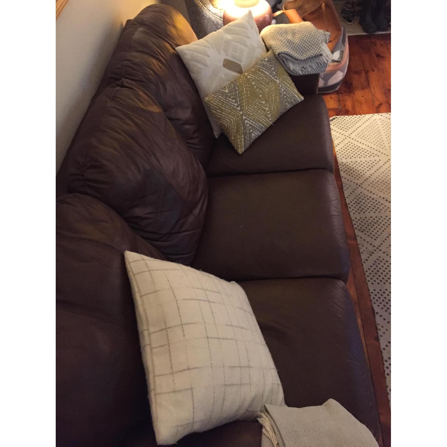 Lane Leather Couch - image-5