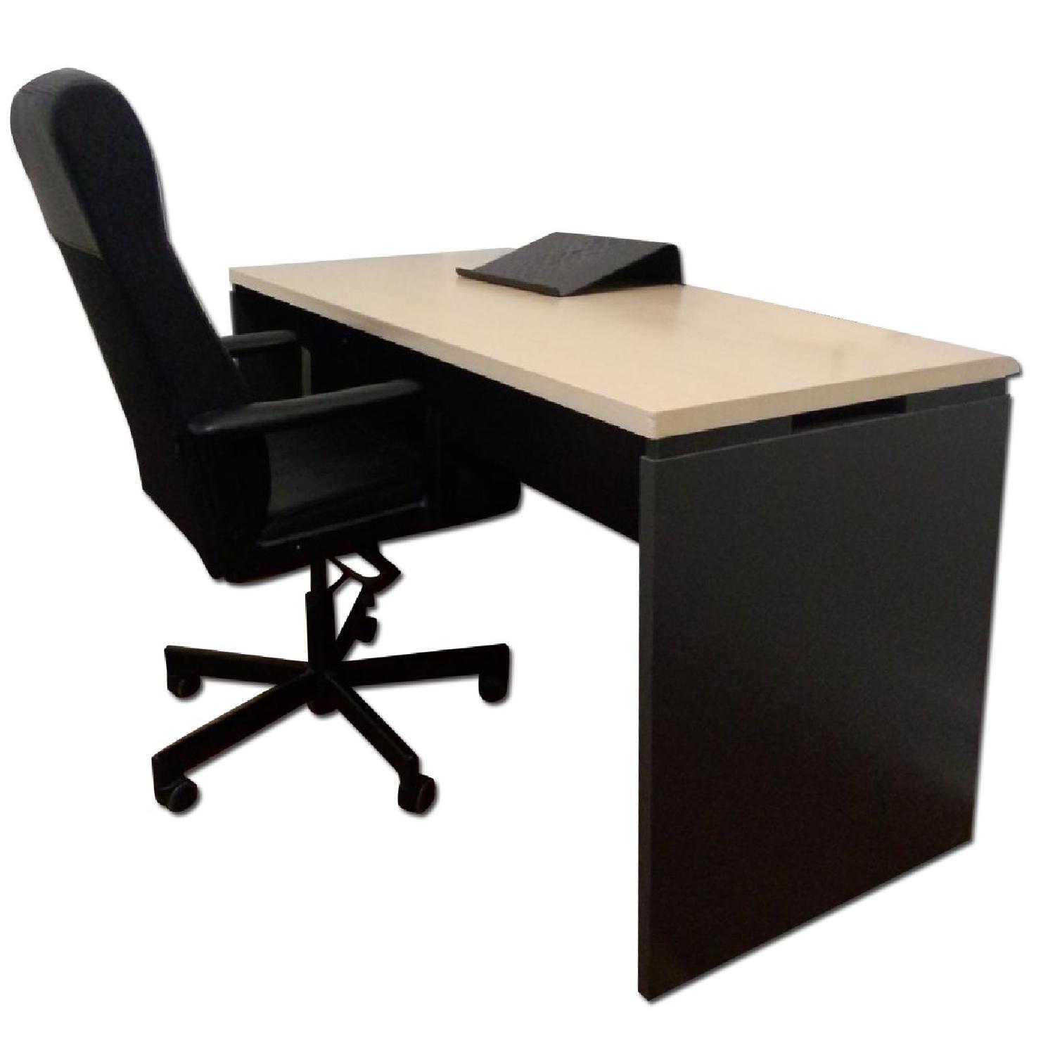 Altra Benjamin Desk w Ikea Chair - image-0
