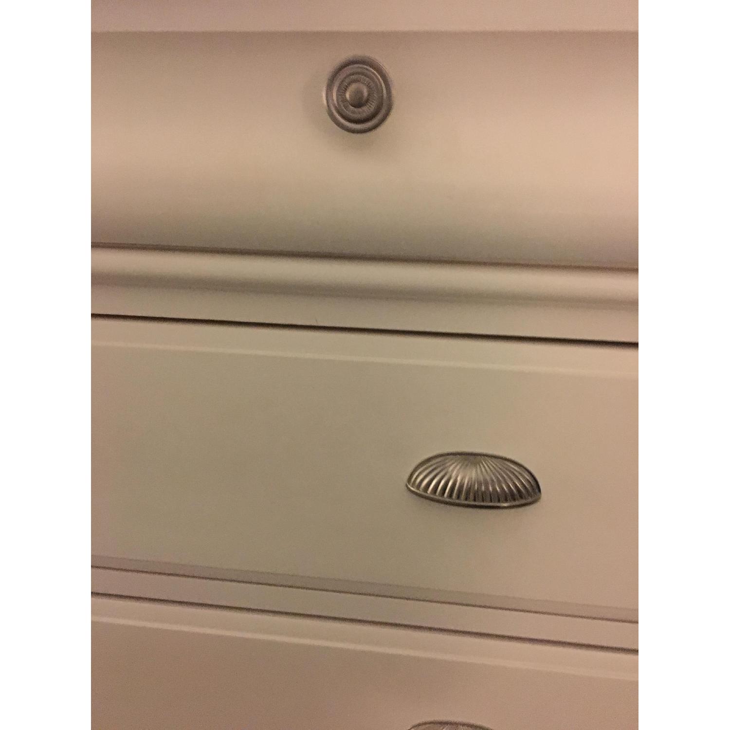 Solid Wood White Chest of Drawers - image-5