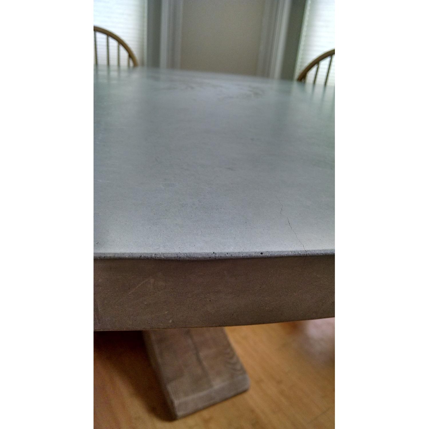 Restoration Hardware Round Concrete Table - image-4