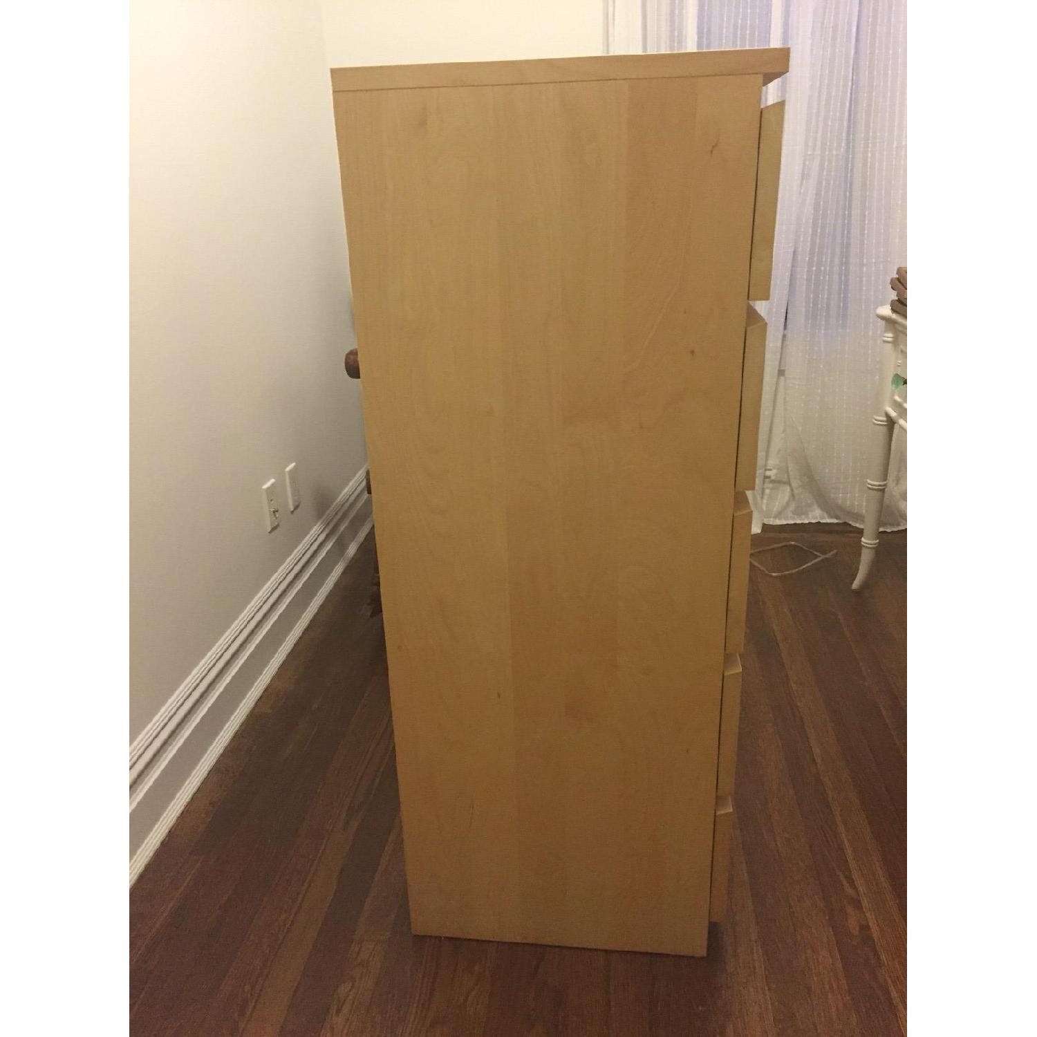 Ikea Malm Dresser in White Stained Oak - image-2