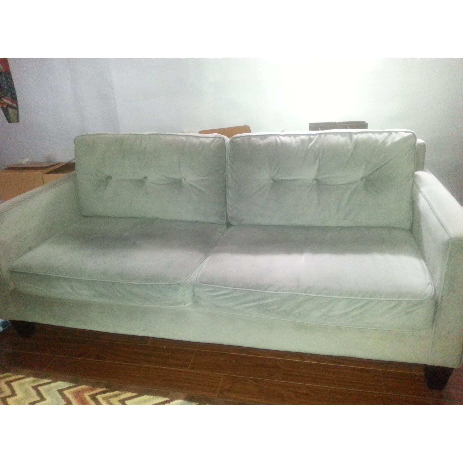 Bauhaus Microsuede Sofa - image-3