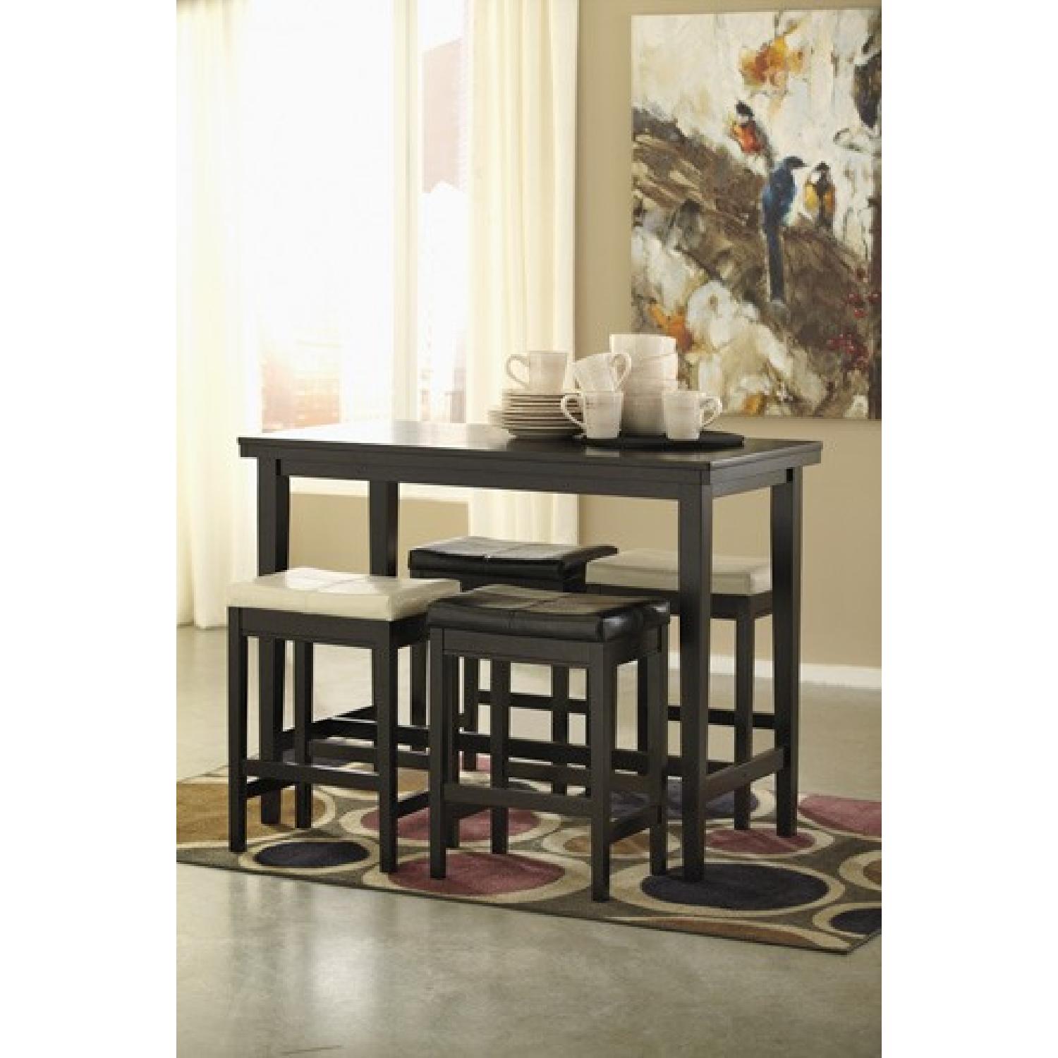 Ashley's Kimonte 5 Piece Counter Height Dining Set - image-1
