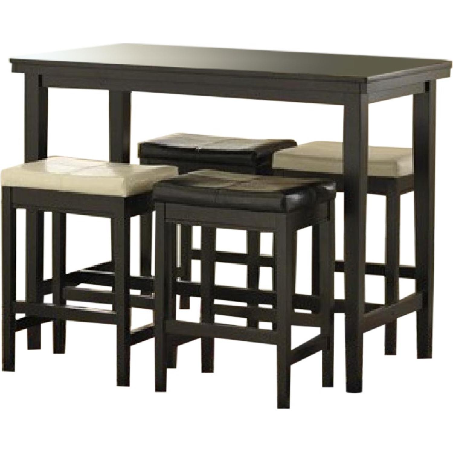 Ashley's Kimonte 5 Piece Counter Height Dining Set - image-0