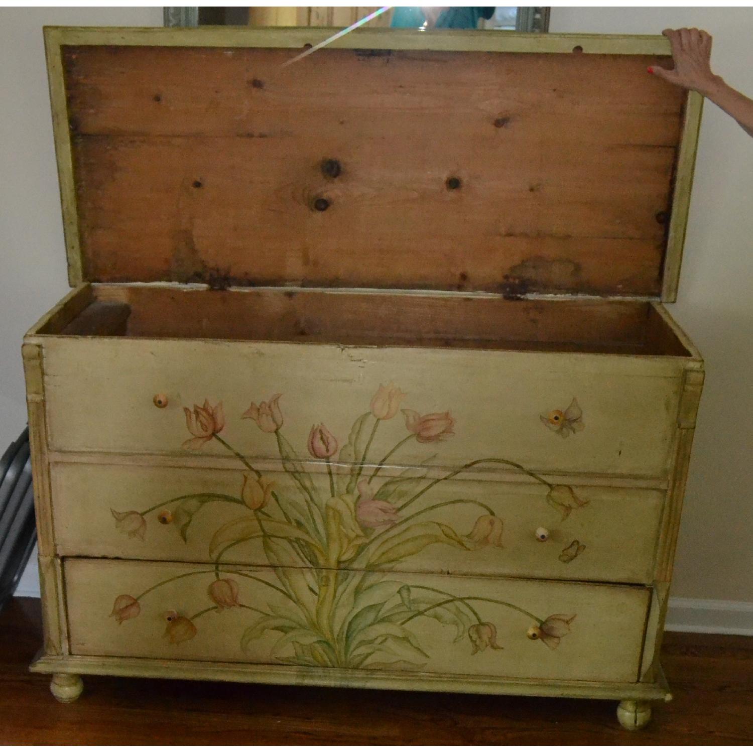 Antique Blanket Chest - image-2