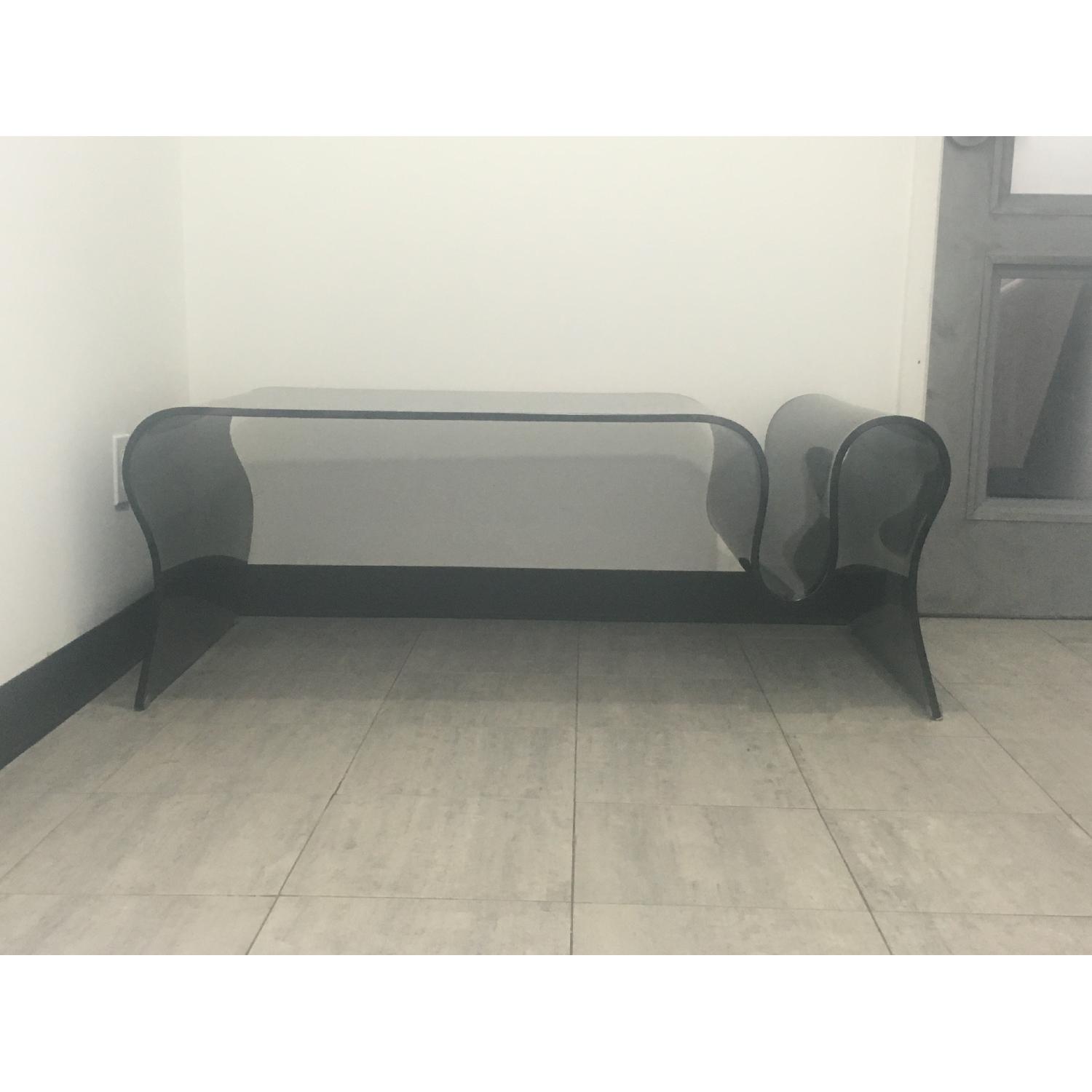 Tempered All Glass Table - image-1