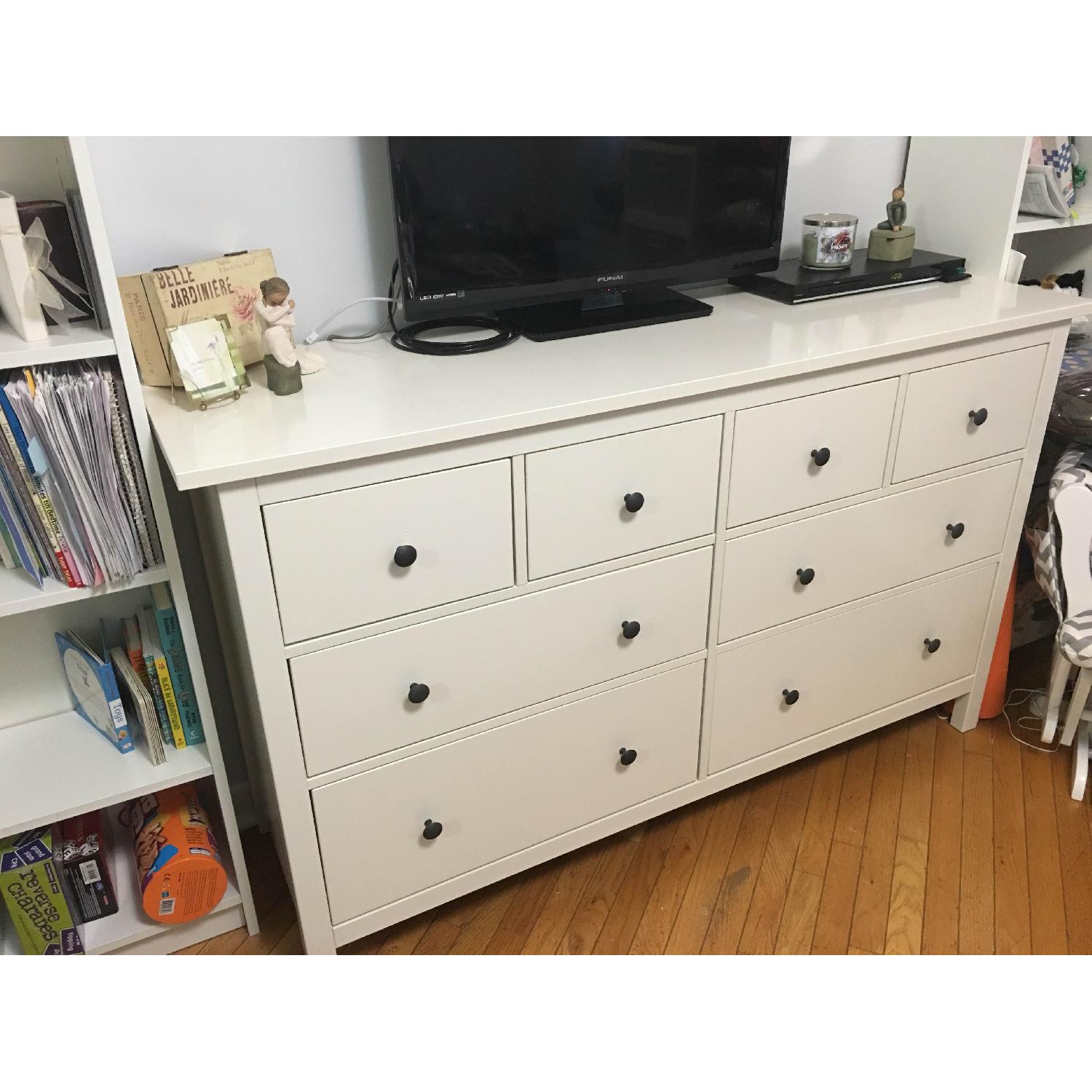 Ikea Hemnes 8Drawer Dresser in White AptDeco