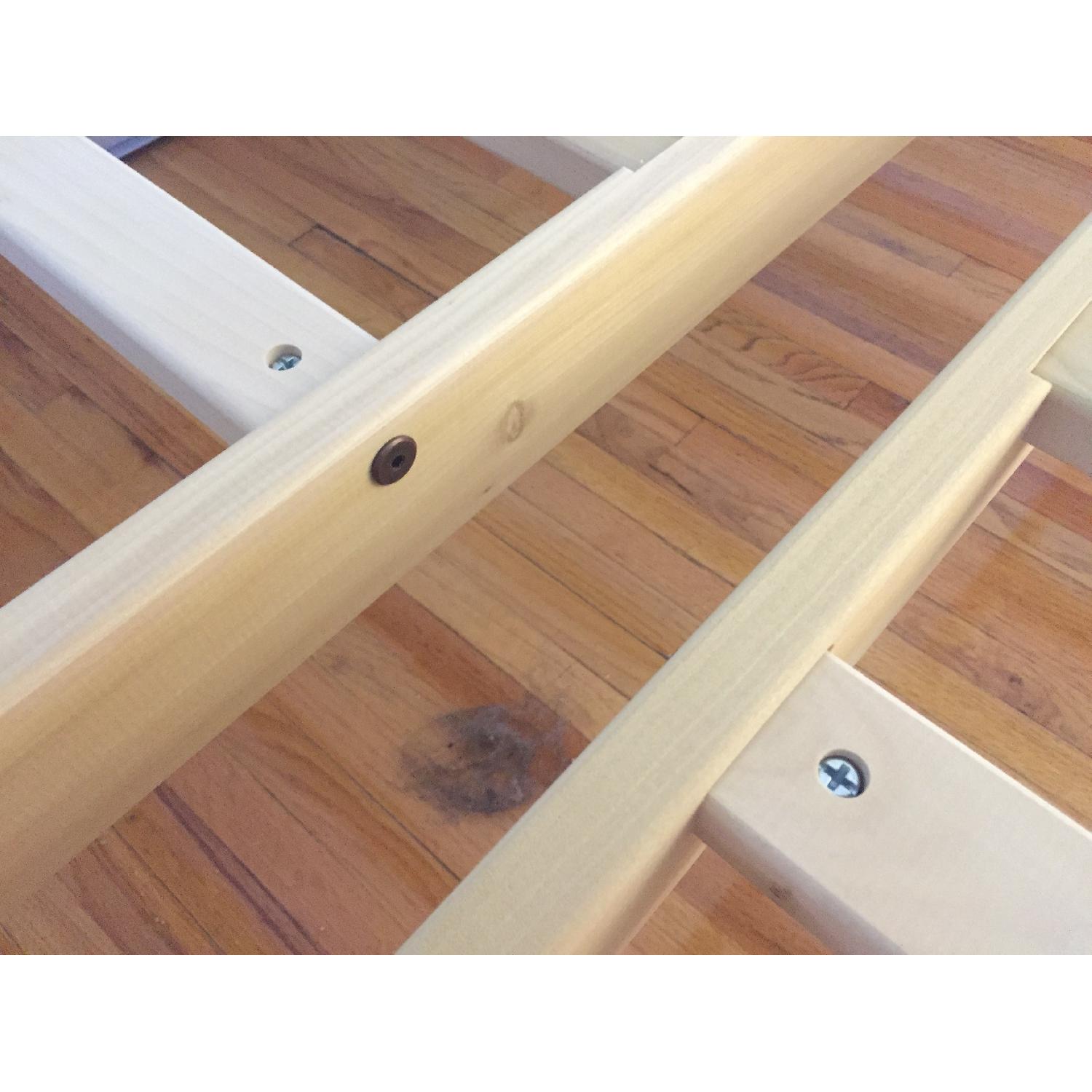 Nomad Solid Kiln Dried Hardwood Bed Frame AptDeco