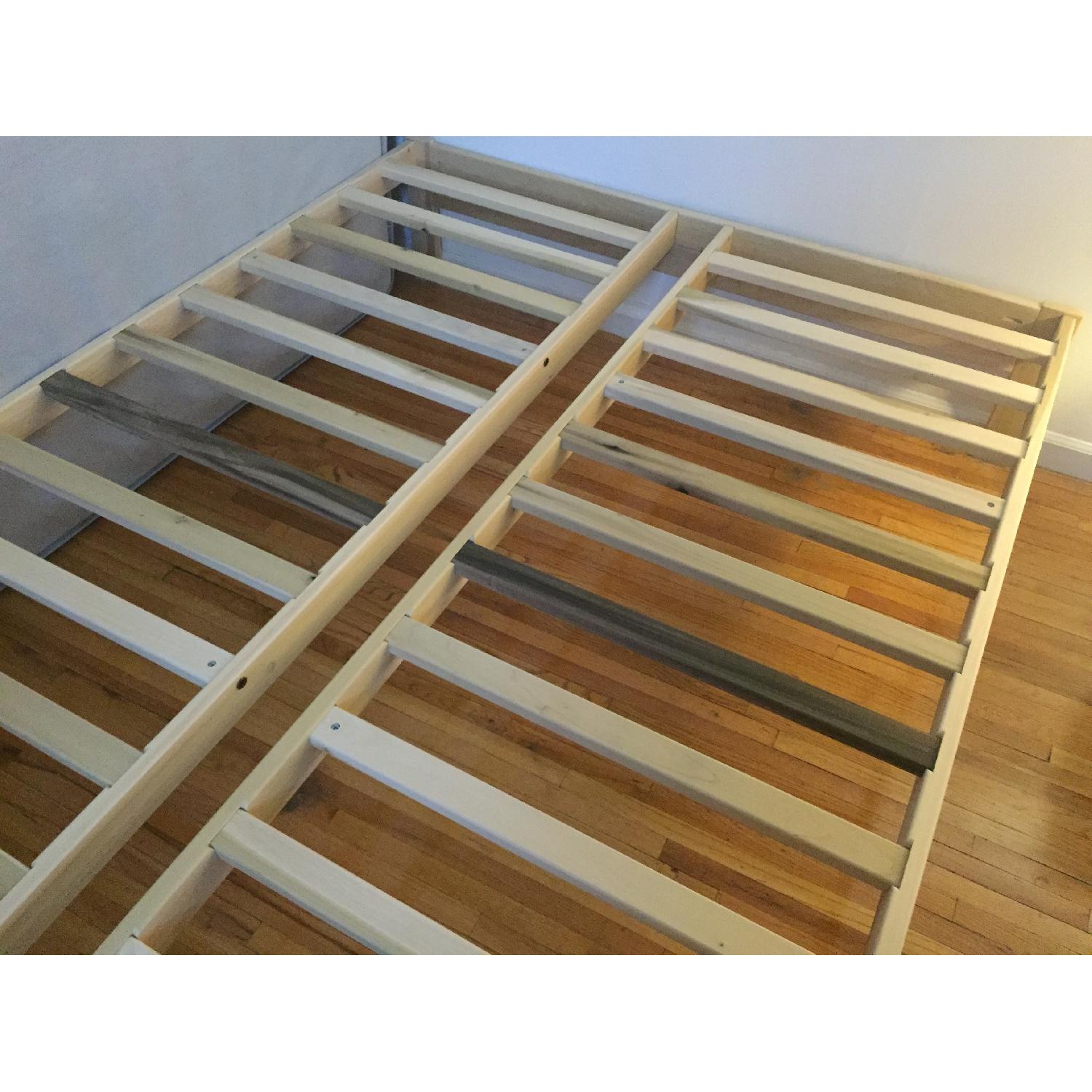 Nomad Solid Kiln Dried Hardwood Bed Frame AptDeco
