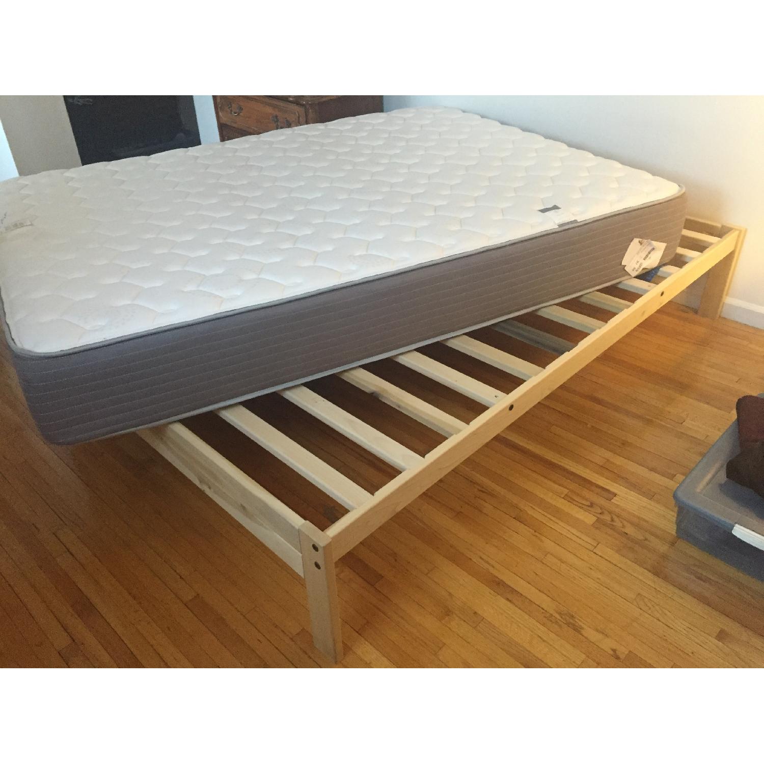Nomad Solid Kiln Dried Hardwood Bed Frame AptDeco
