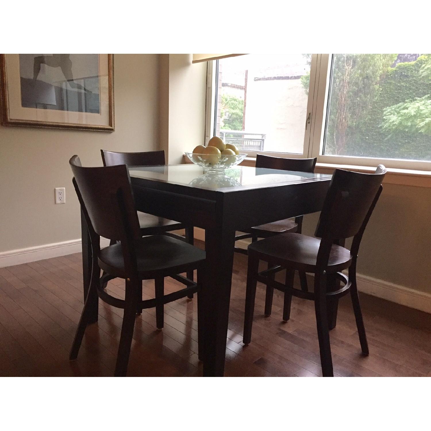 Design Within Reach Spanna Extension Table w/ 6 Kyoto Chairs - image-6