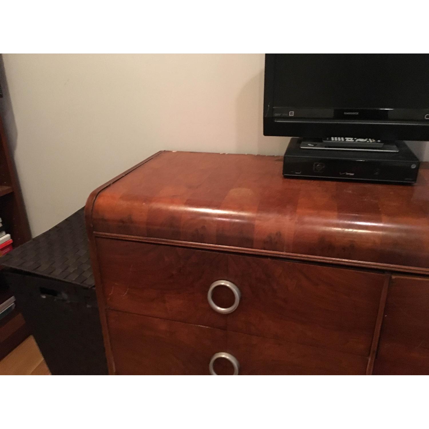 Antique Solid Wood 6-Drawer Dresser - image-2