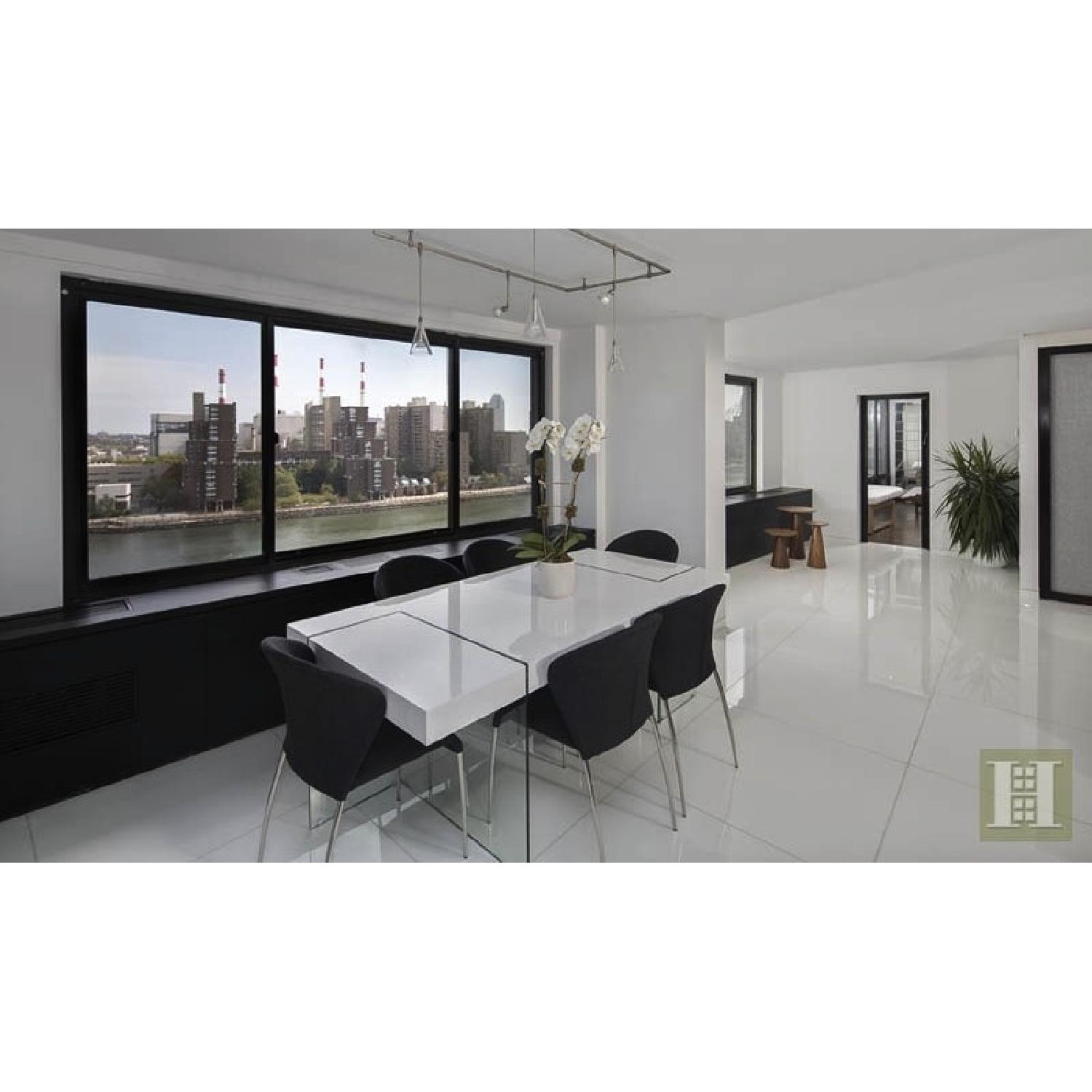 Grey Fabric Dining Chairs - image-1