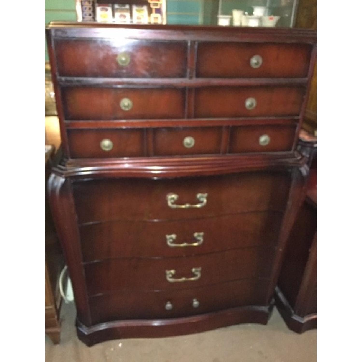 1940s Mahogany Dresser - image-1