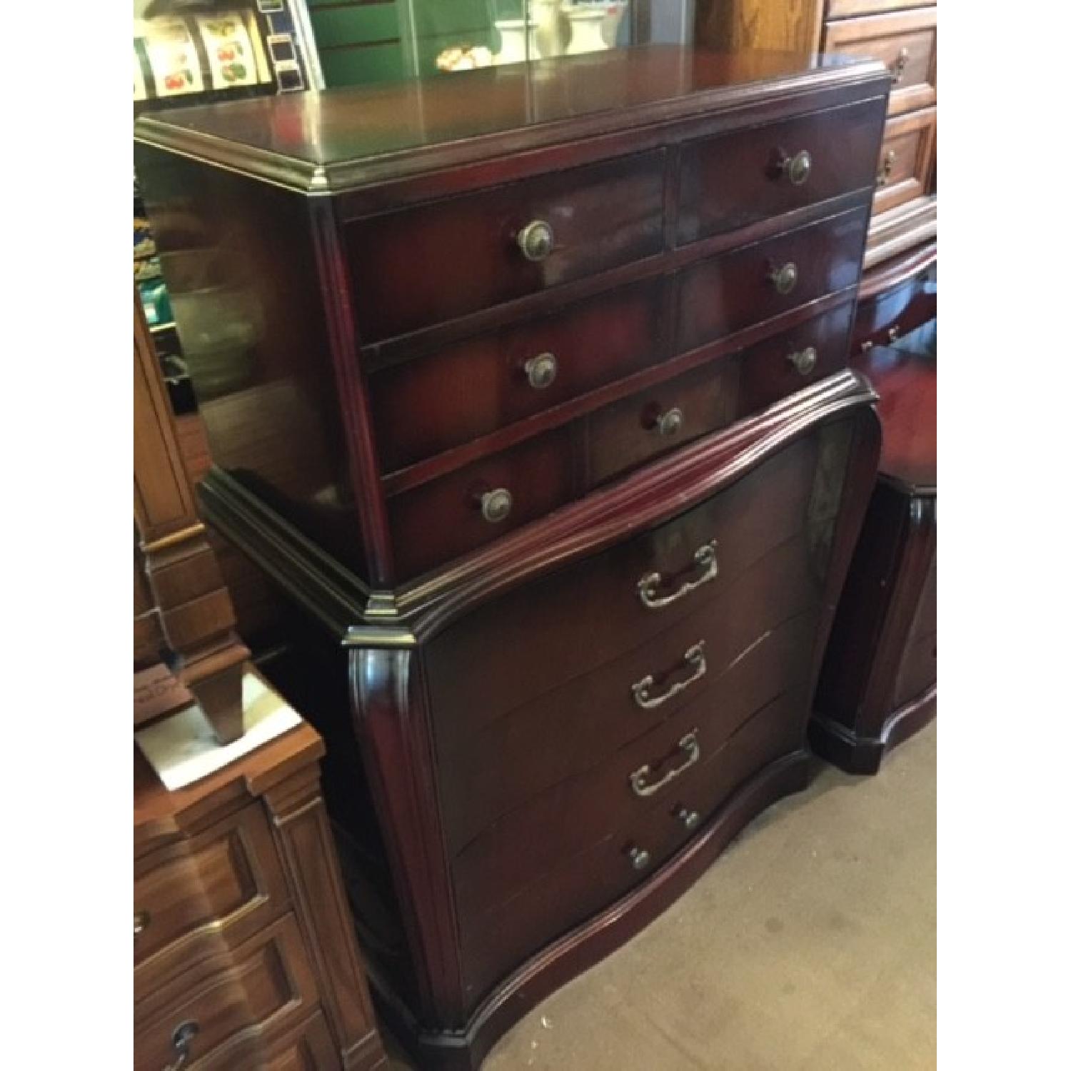 1940s Mahogany Dresser - image-2