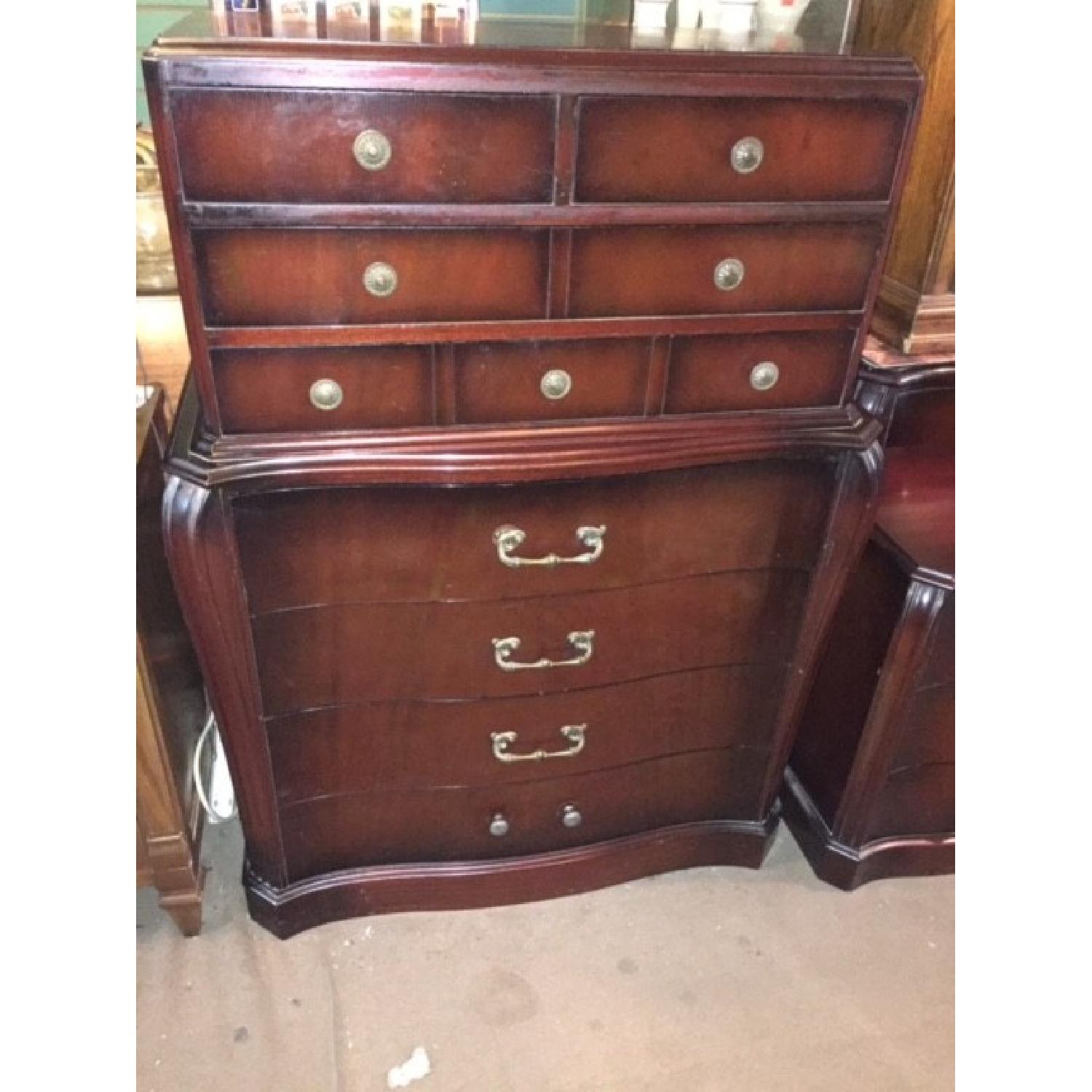 1940s Mahogany Dresser - image-3