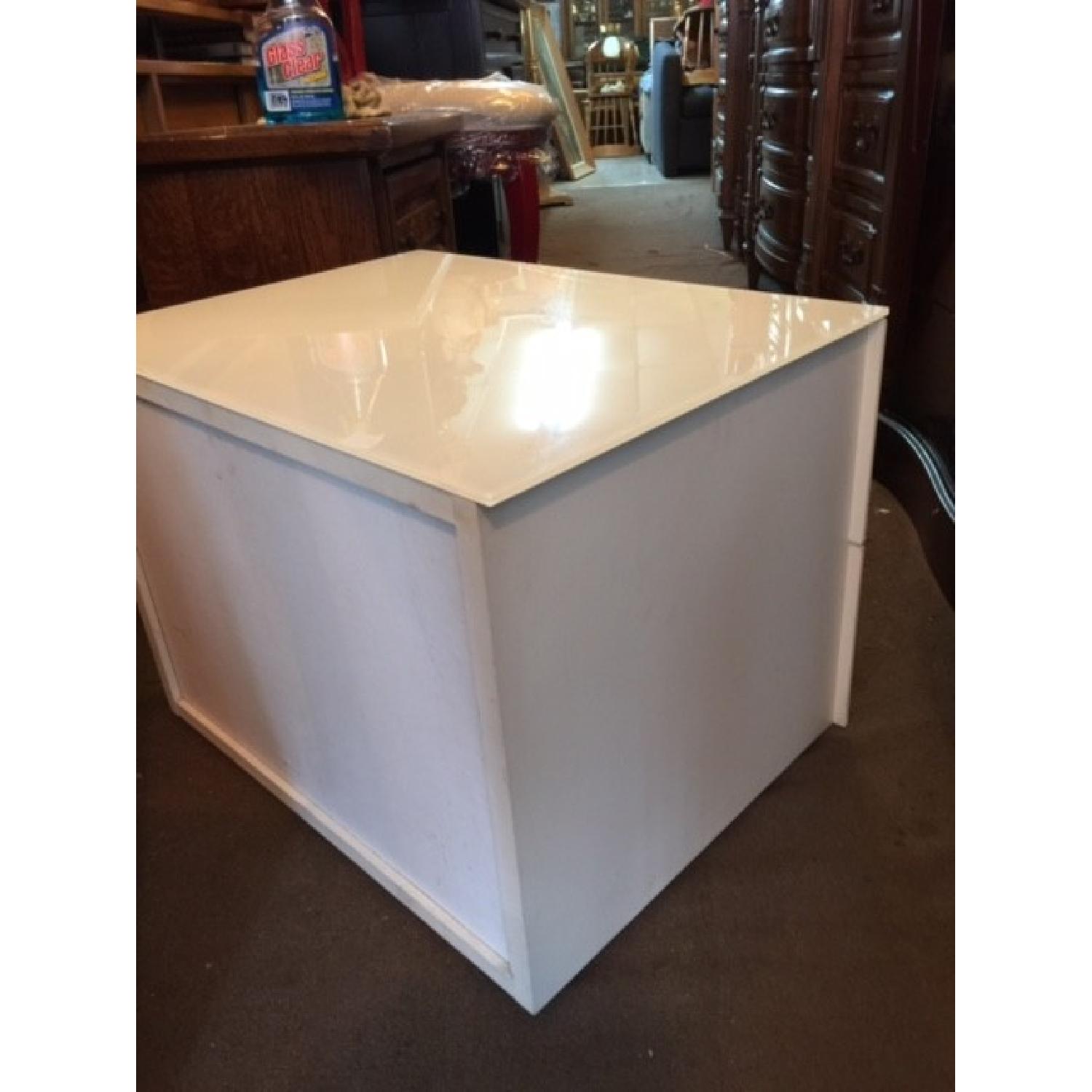 Glass Nightstand - image-7