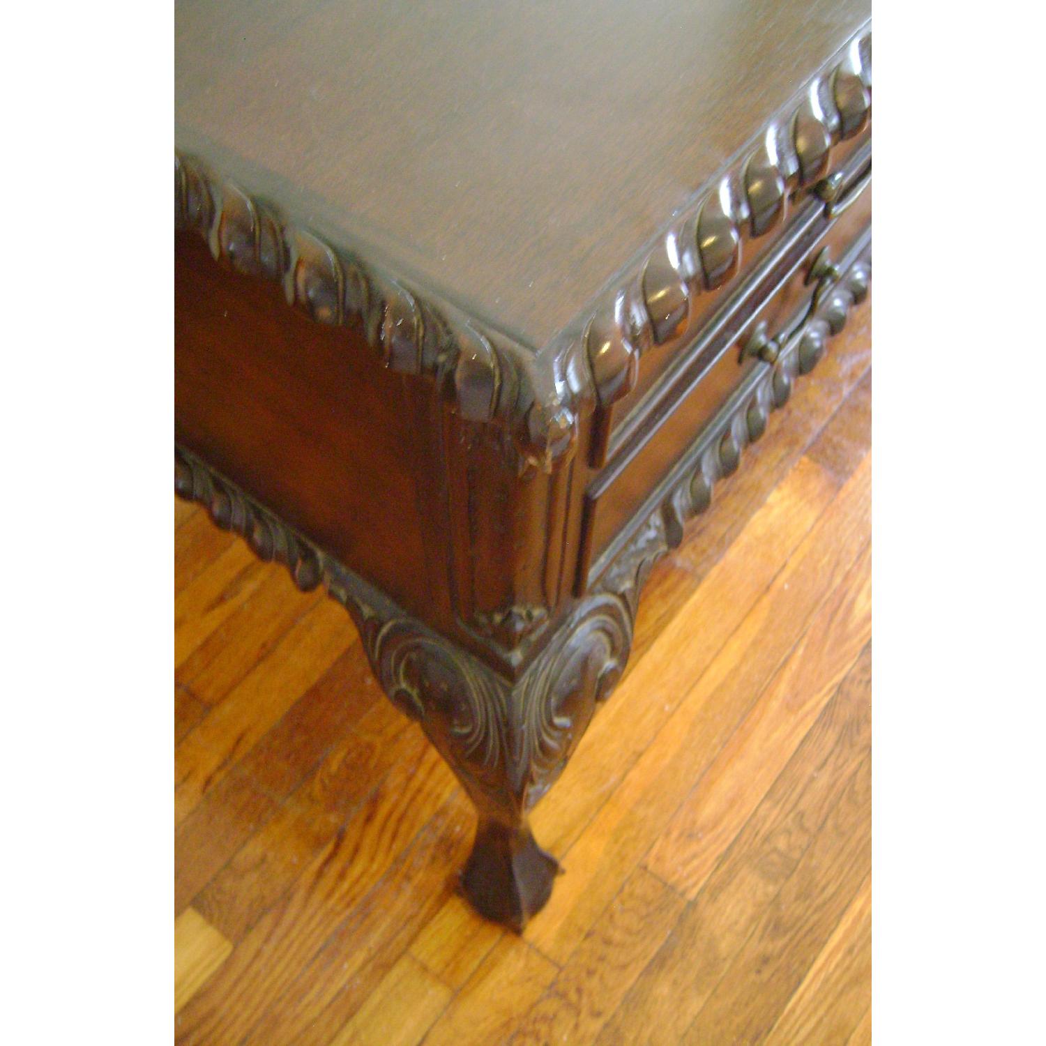 Large Ornate Desk - image-9