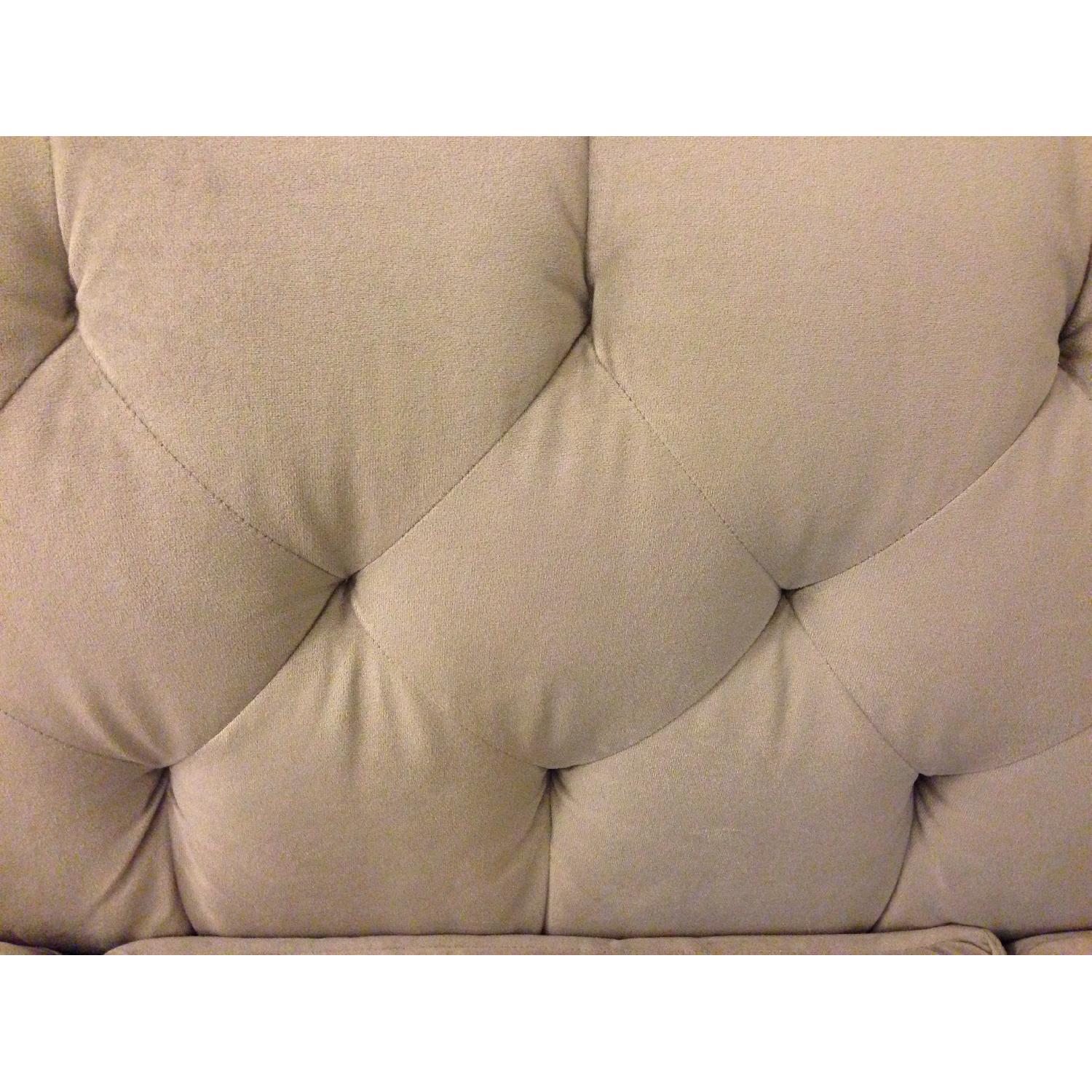 Macy's Chloe Velvet Tufted Sofa in Granite - image-5