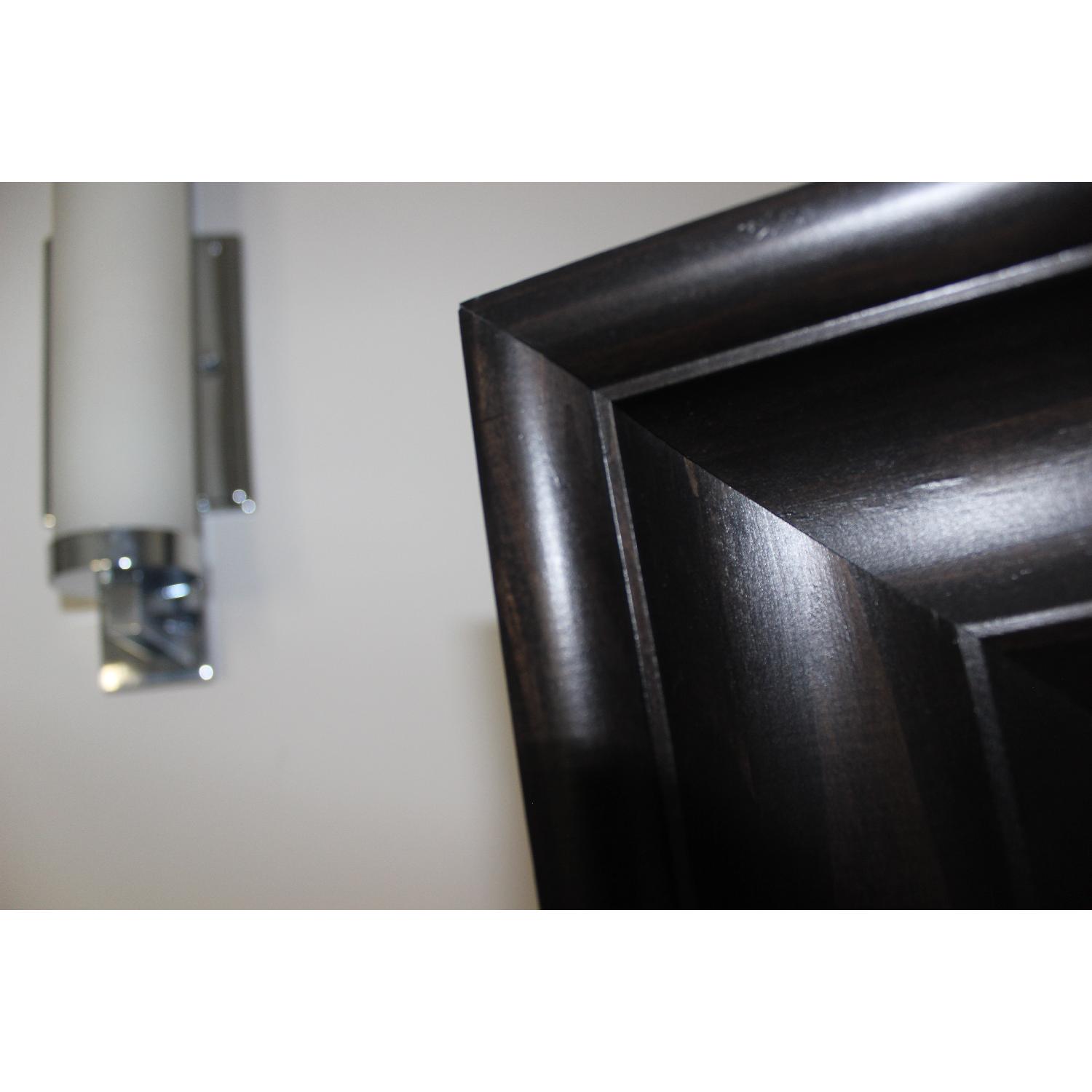 Ikea Hemnes Black-Brown Mirror - image-3