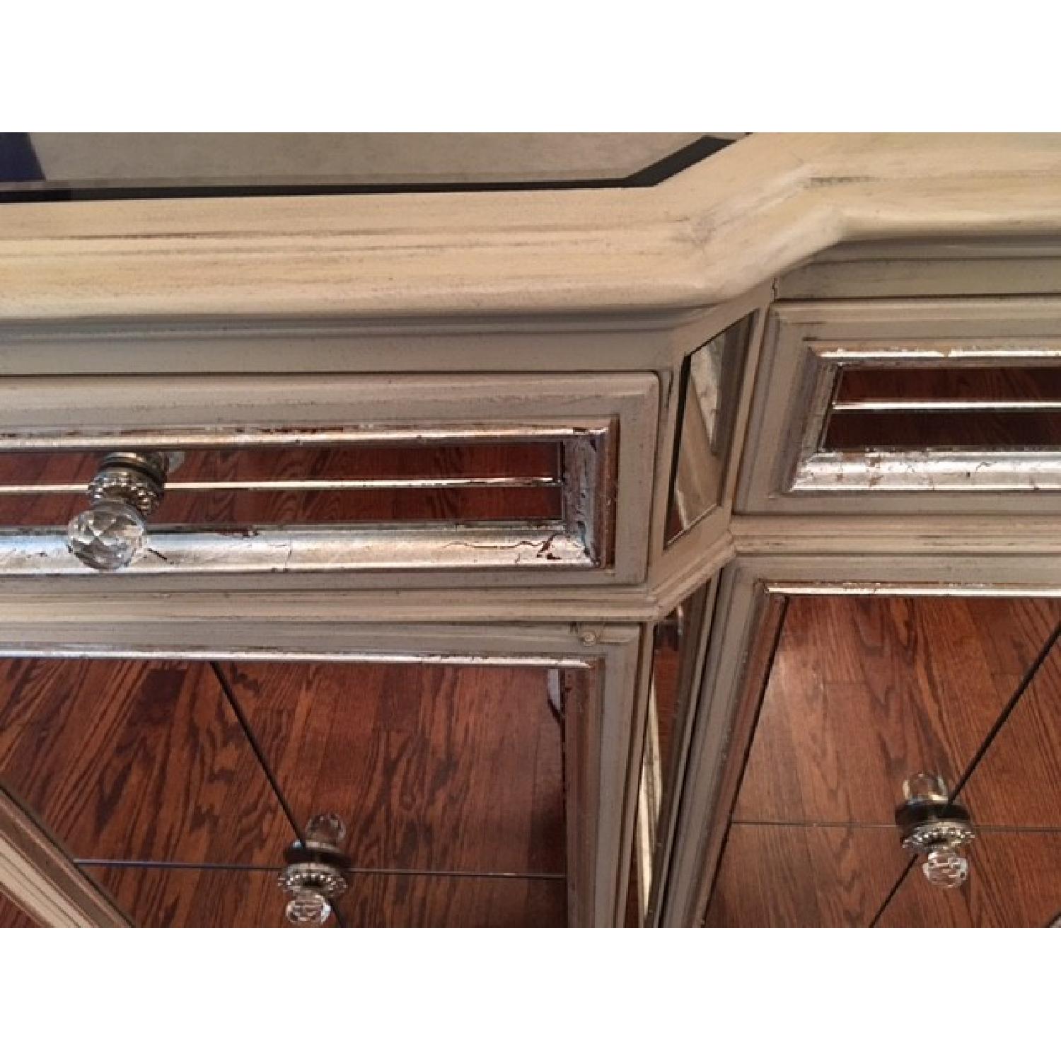 Horchow Dresden 4 Door Mirrored Buffet - image-3