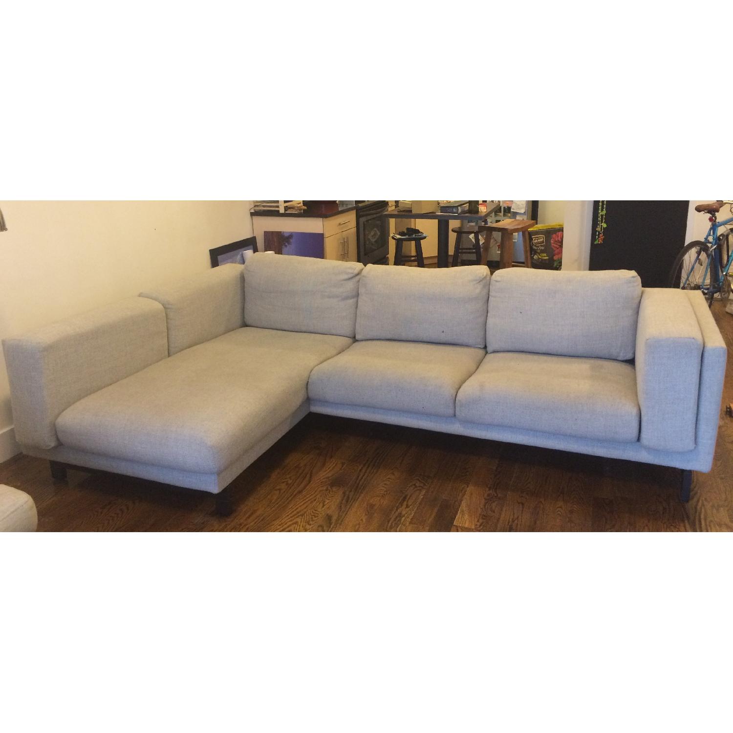Ikea Nockeby Sectional Sofa - AptDeco