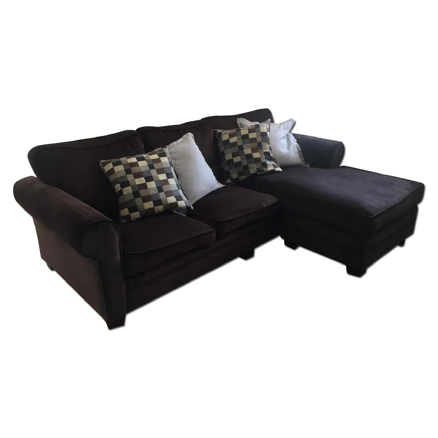 Bob's Large L-Shaped Sleeper Sofa - image-0