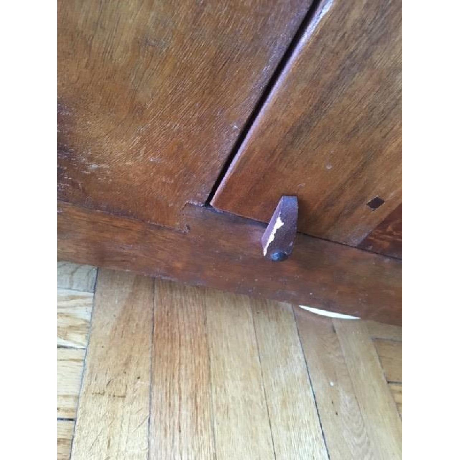 Crate & Barrel Basque Honey Solid Mango Wood Two-Piece China Cabinet - image-7