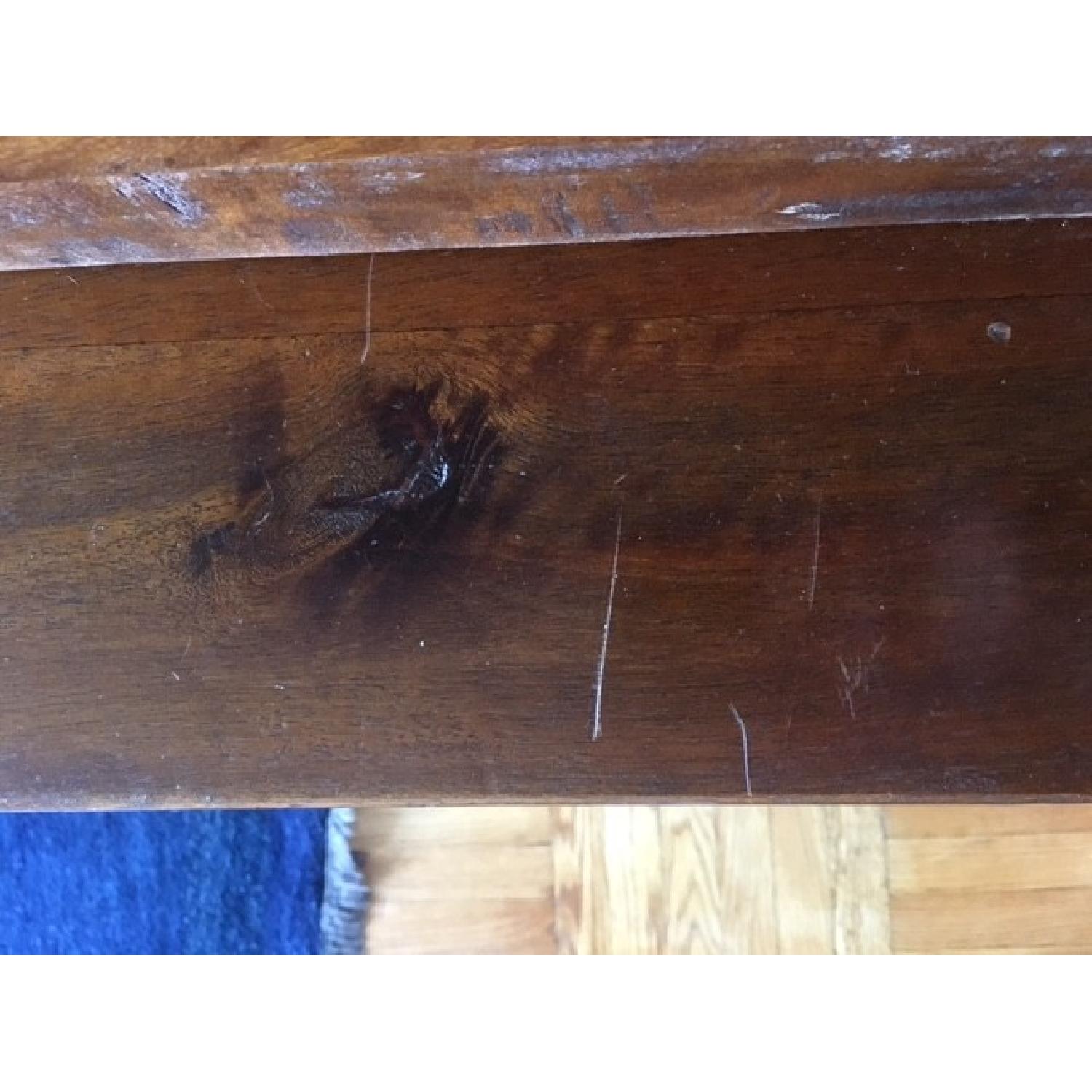 Crate & Barrel Basque Honey Solid Mango Wood Two-Piece China Cabinet - image-8