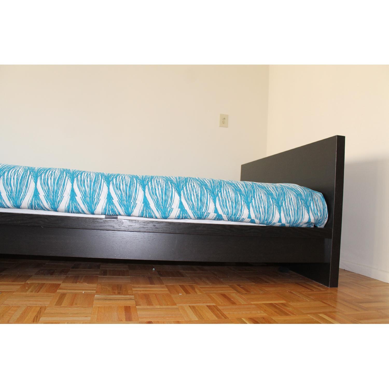 Ikea Malm Full Size Low Rise Bed Frame w/ Slats AptDeco