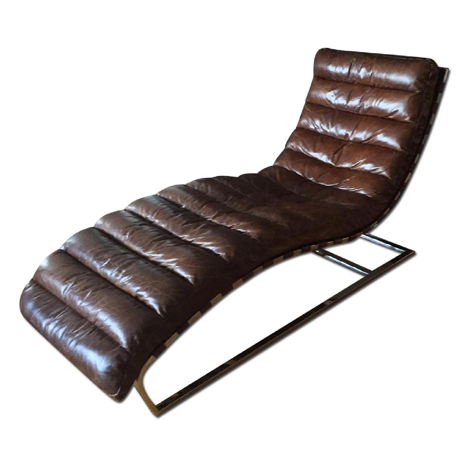 Restoration Hardware Oviedo Chaise Lounge Chair AptDeco