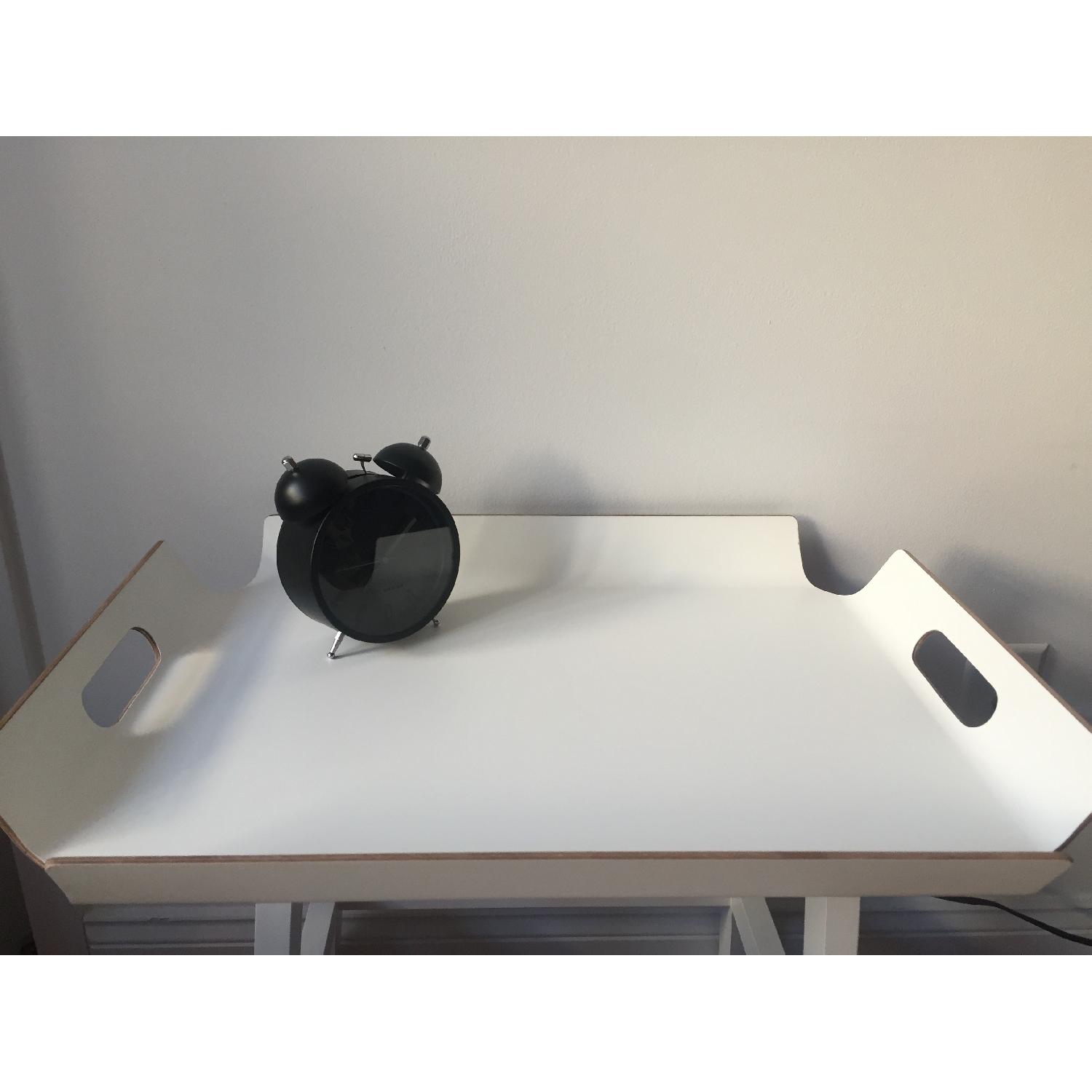 CB2 Formosa White Tray Tables - image-6