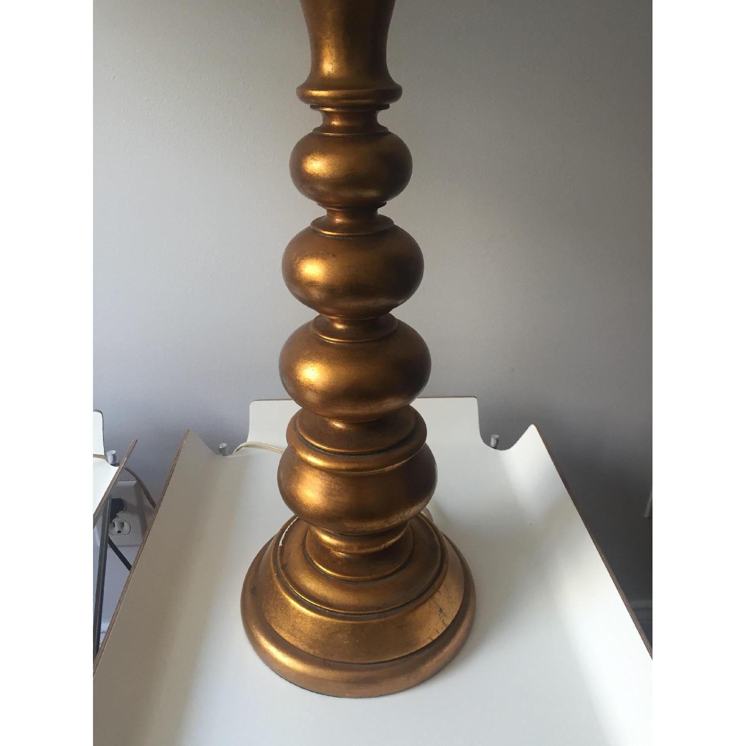 Large Vintage Gold Table Lamps - image-3