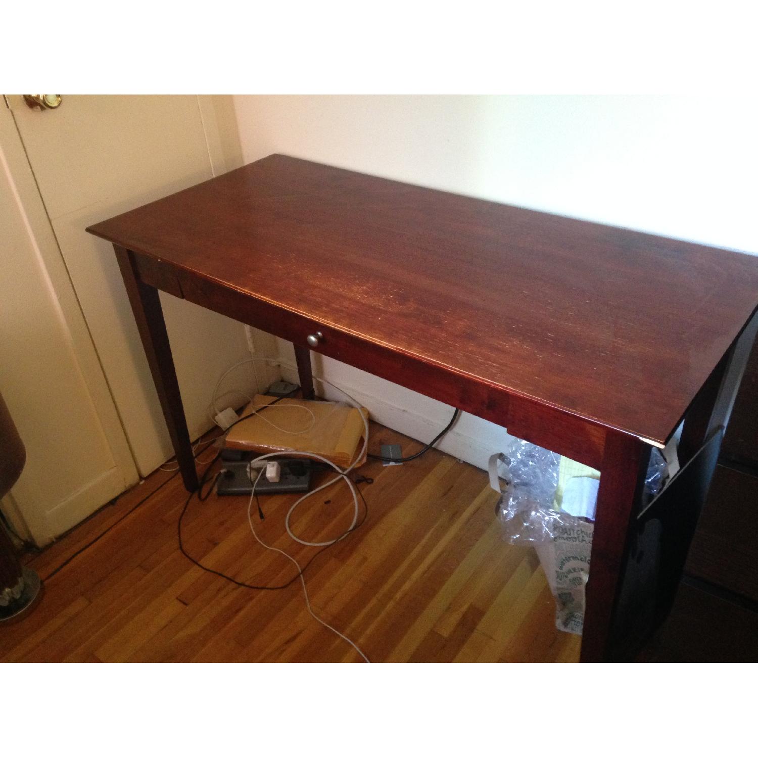 Cherry Wood Desk - image-1