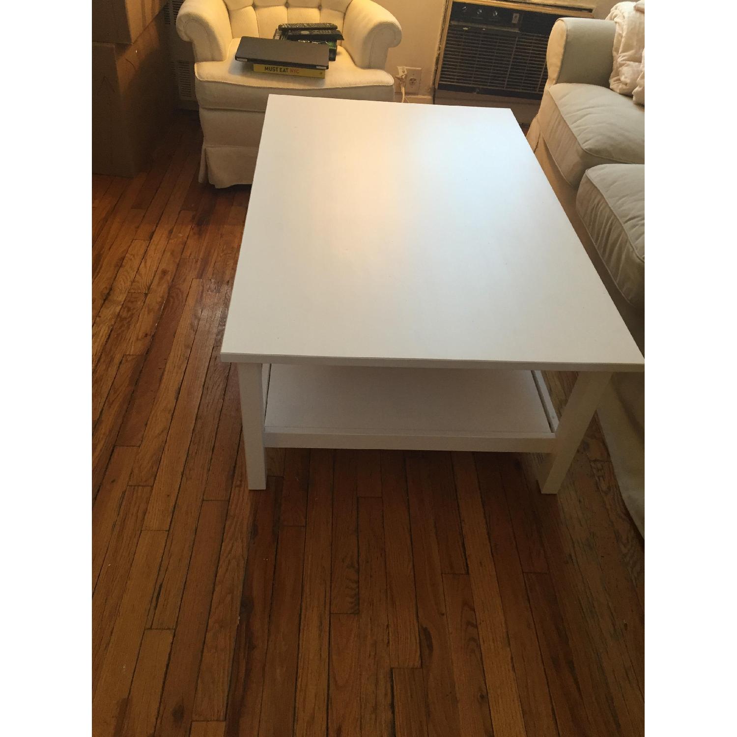 Ikea Hemnes Coffee Table in White - image-2