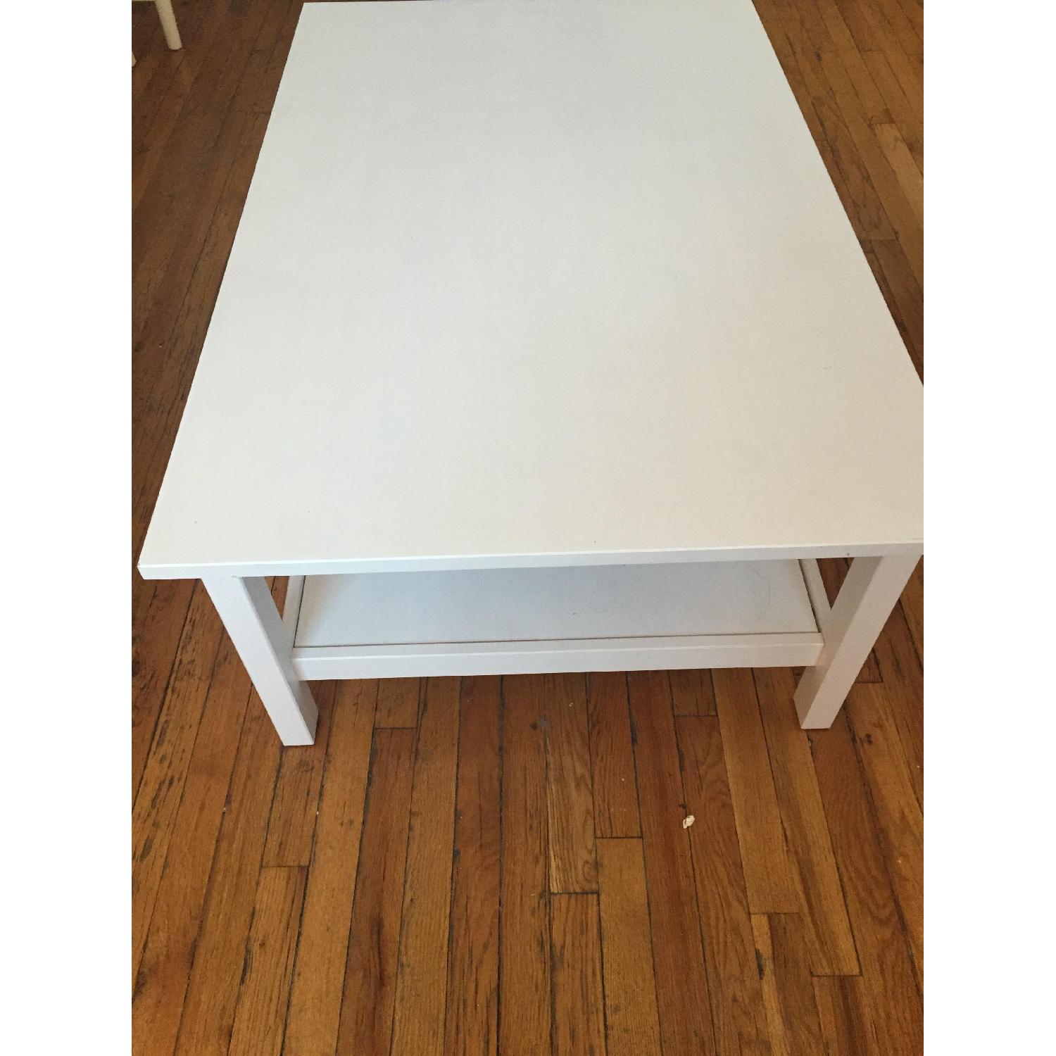 Ikea Hemnes Coffee Table in White - image-6
