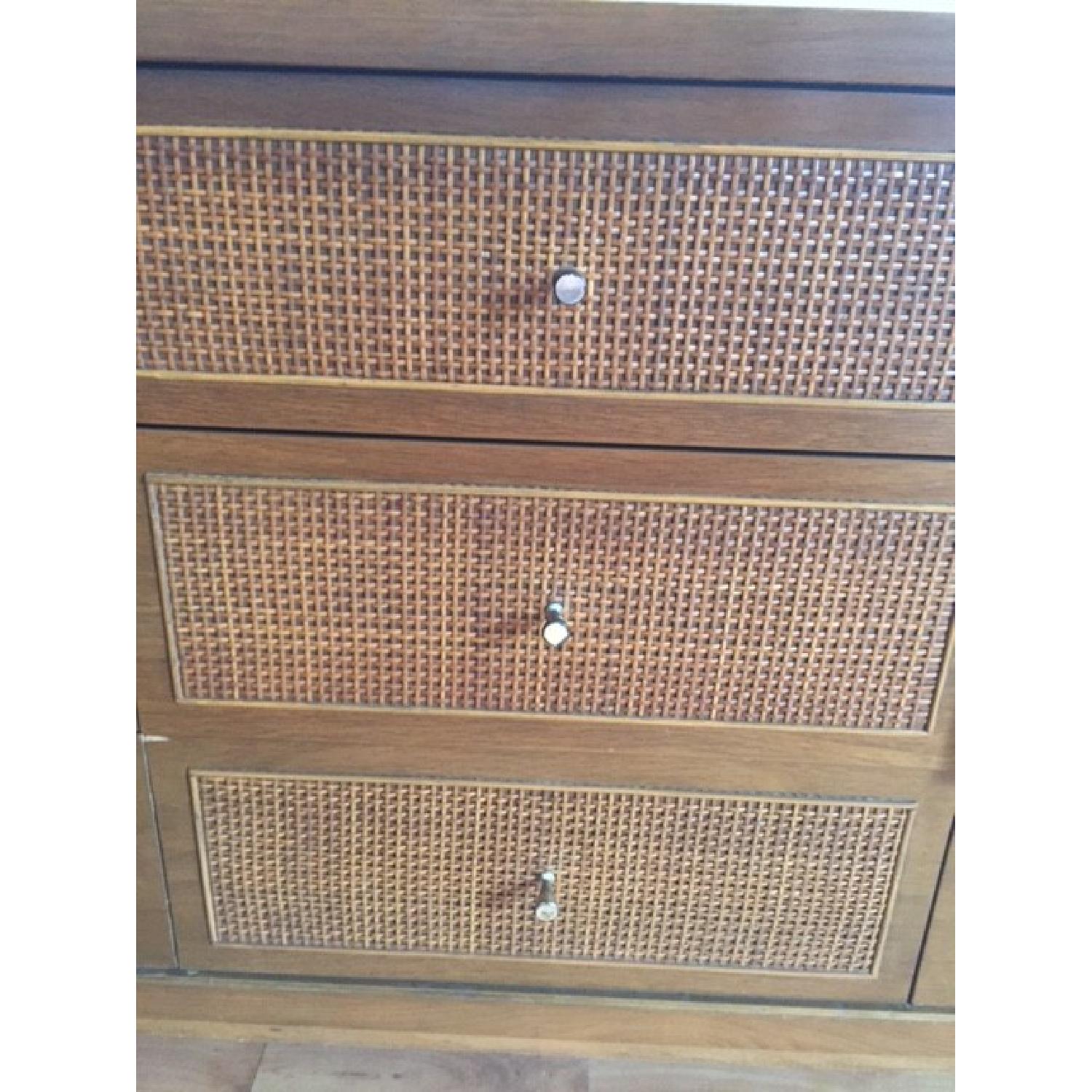 Mid Century Low Boy 9 Drawer Dresser - image-3