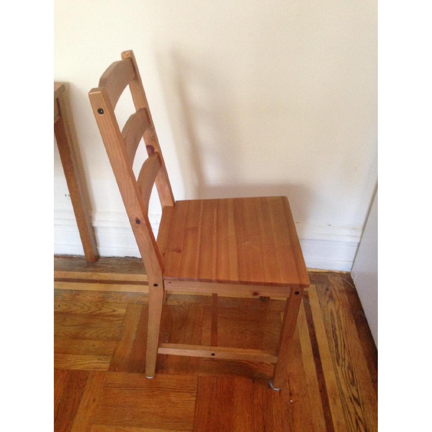 Ikea Jokkmokk Dining Table w/ 2 Chairs - AptDeco