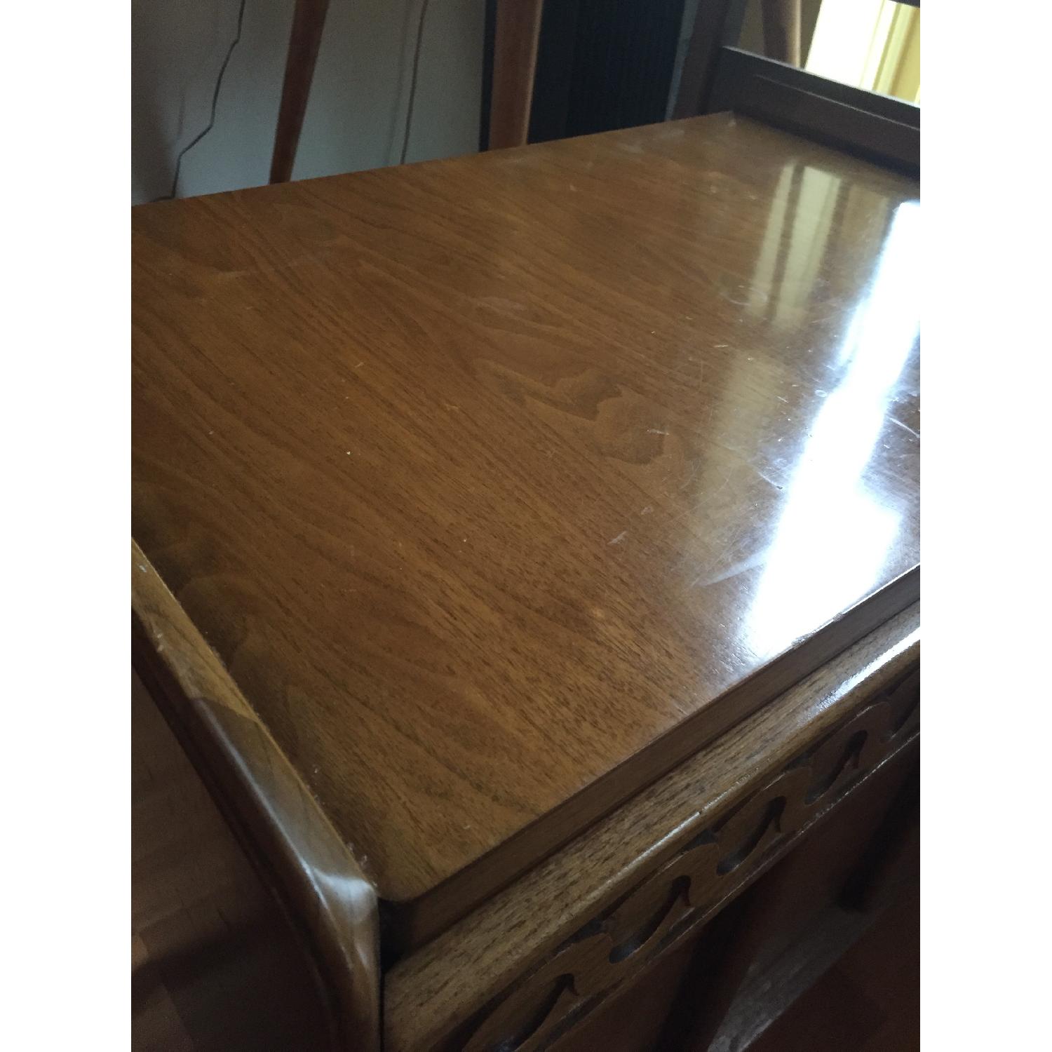 Solid Wood Mid Century Danish Modern Nightstands - image-7