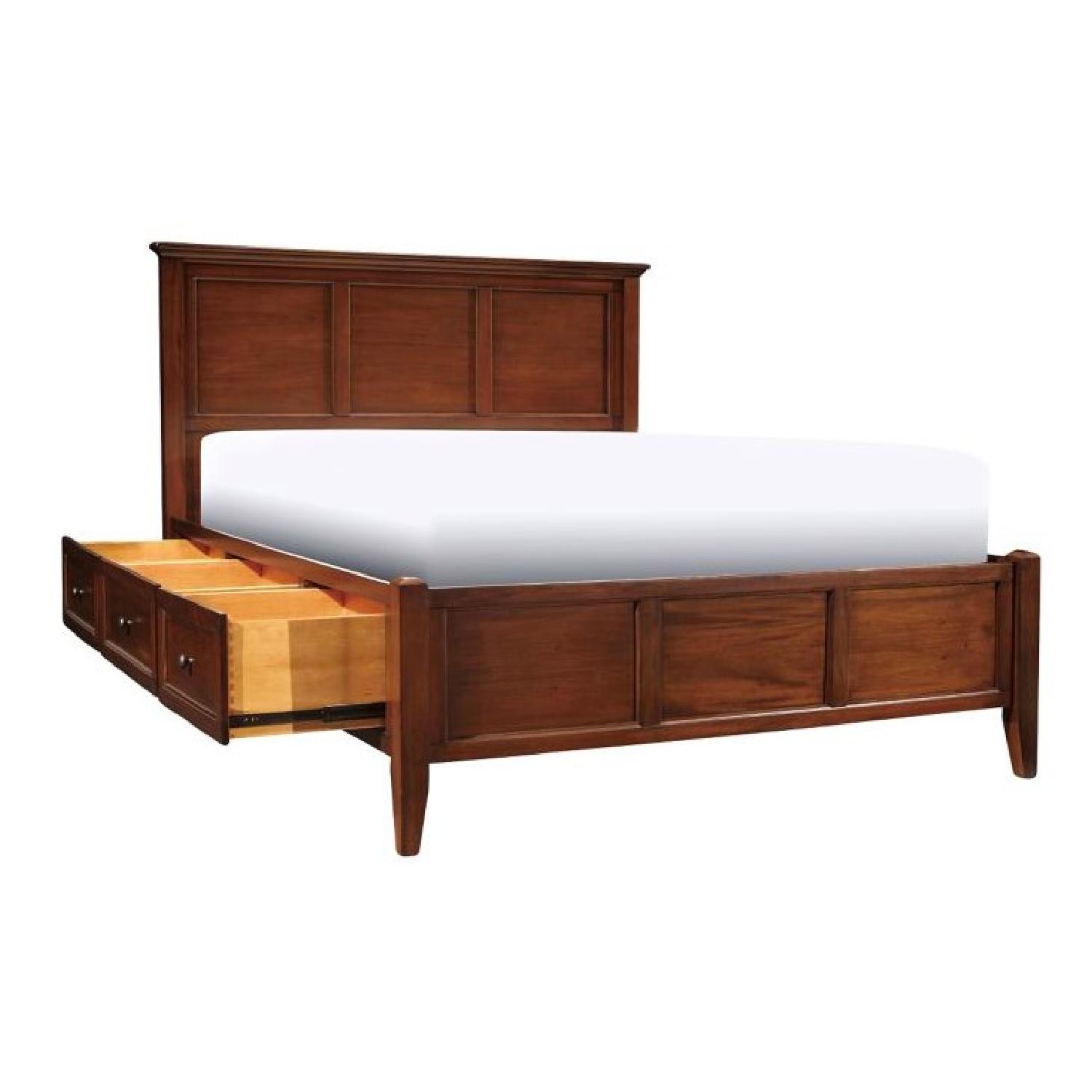 Raymour & Flanigan Westlake Queen Storage Platform Bed Frame + Dresser