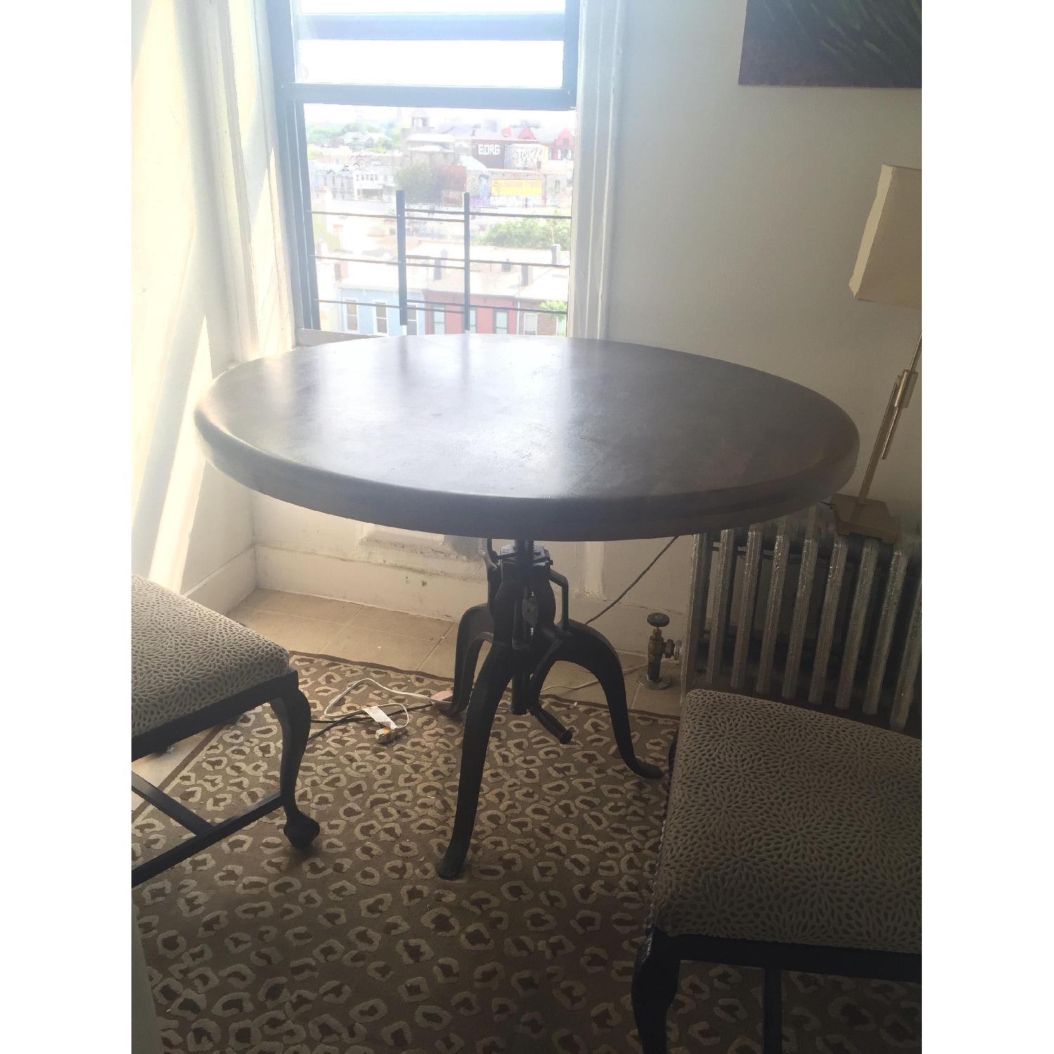 Adjustable Round Dining Table - image-1