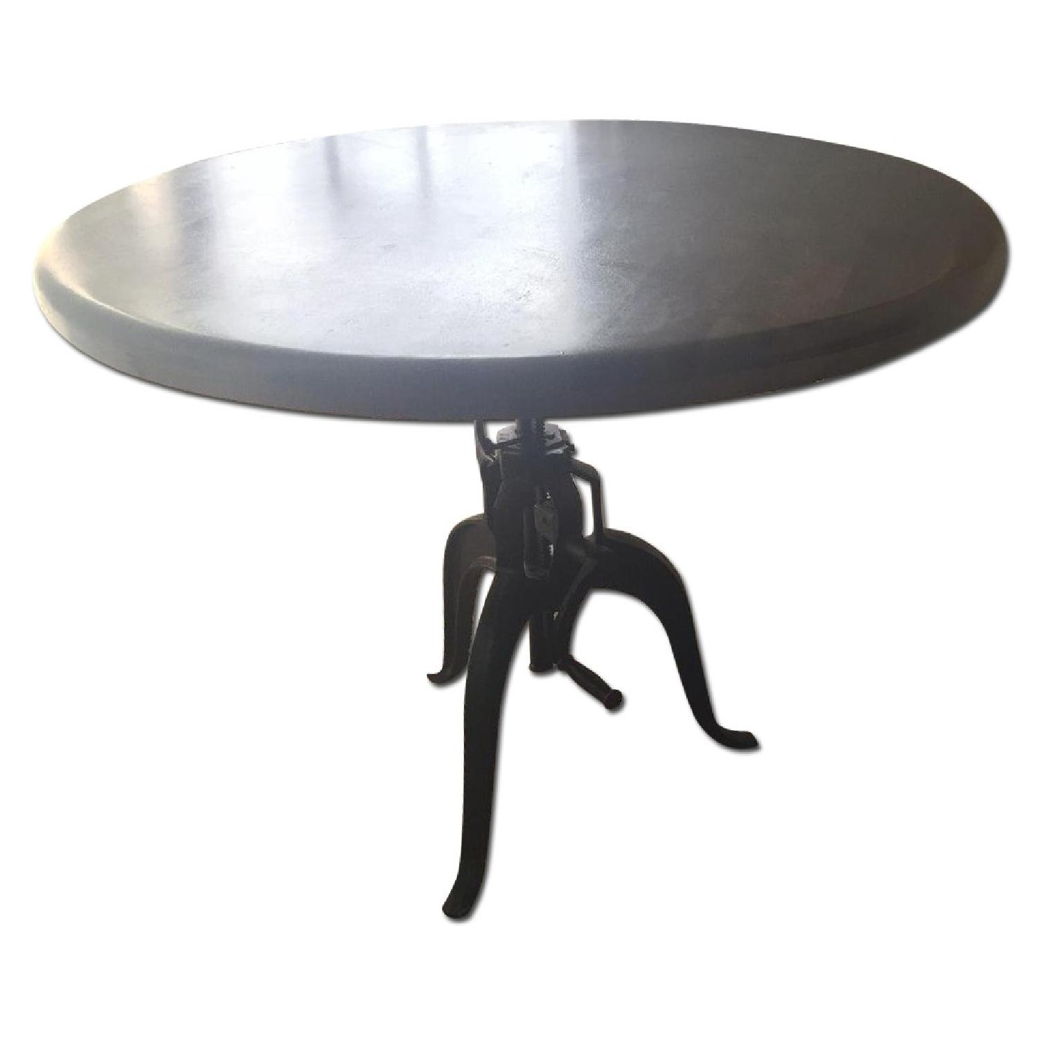 Adjustable Round Dining Table - image-0