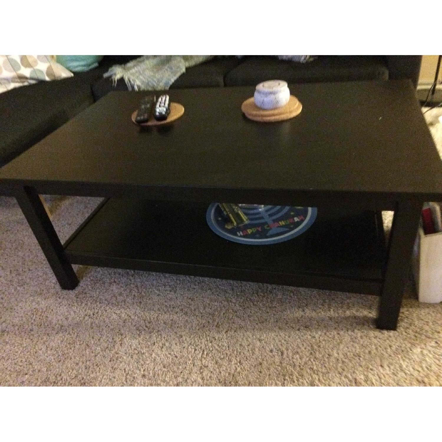 Ikea Hemnes Coffee Table in Black AptDeco