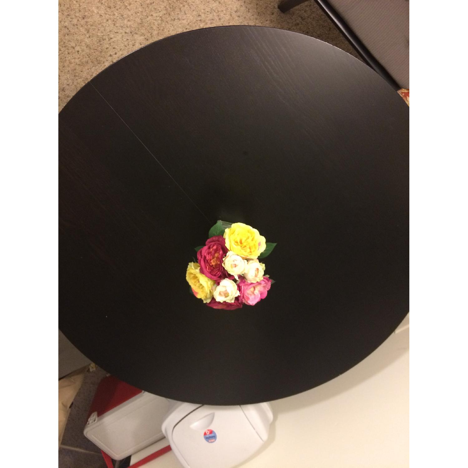 Ikea Bjursta Circular Extendable Table - image-1