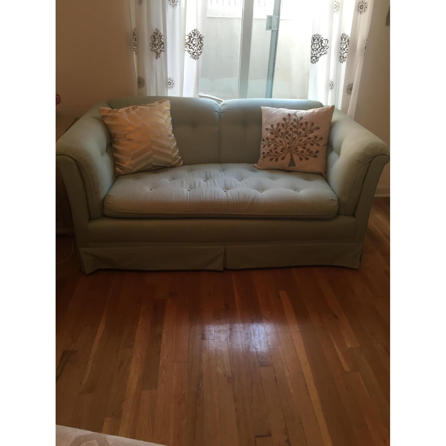 Green Loveseat - image-2