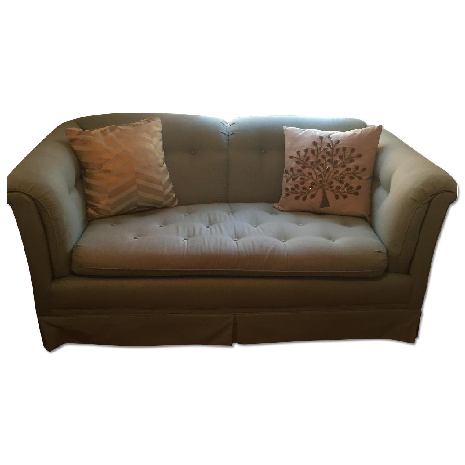 Green Loveseat - image-0