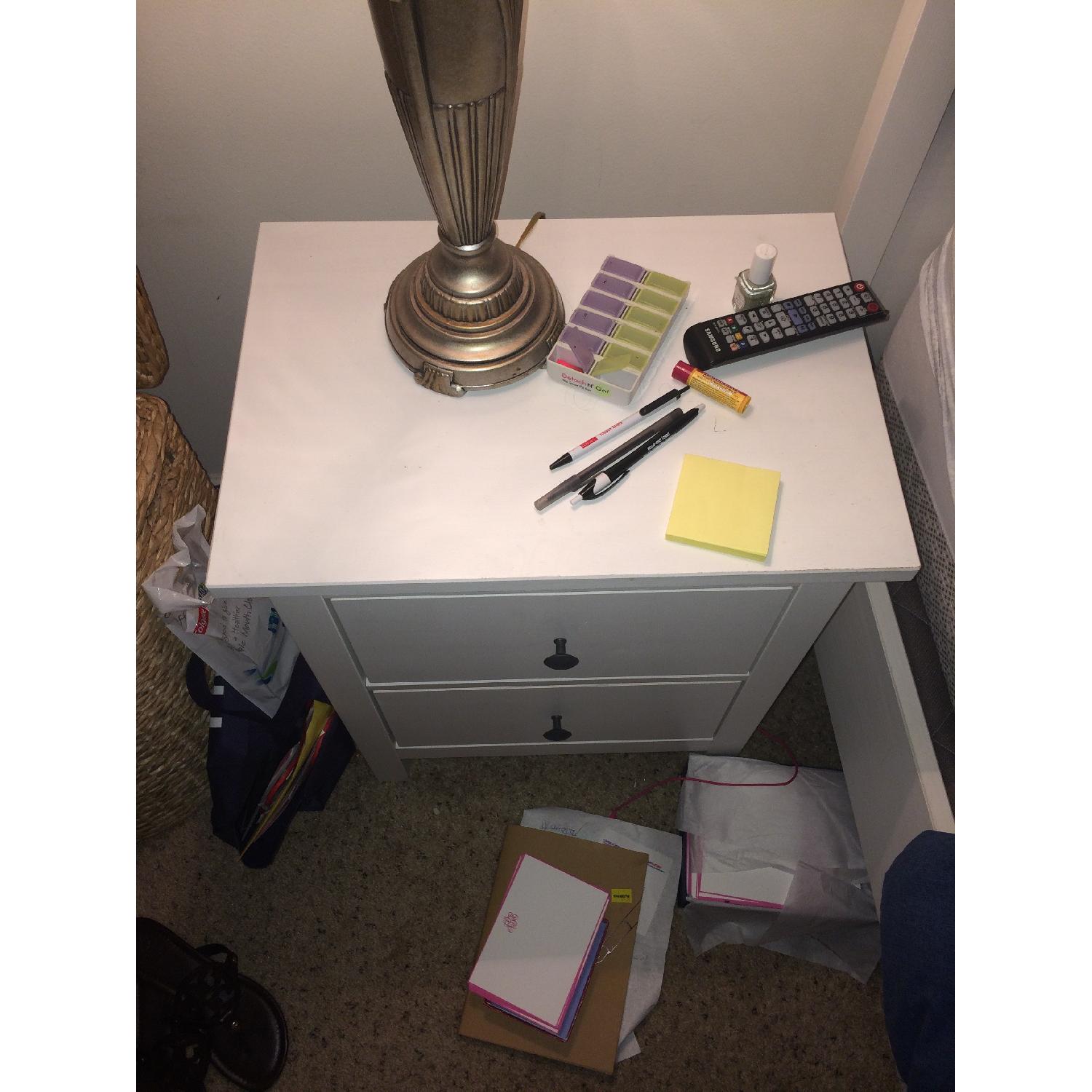 Ikea Hemnes 2Drawer Nightstand AptDeco