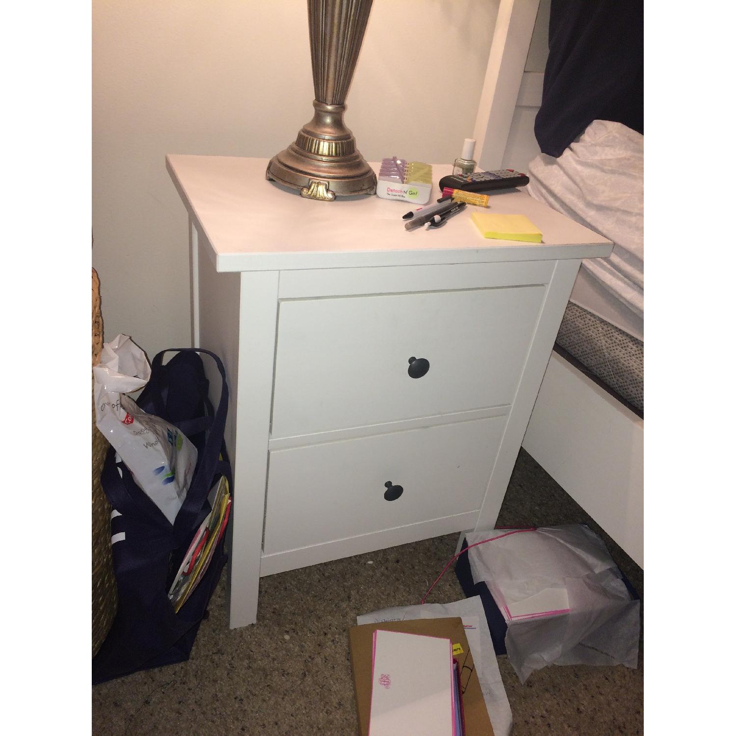Ikea Hemnes 2Drawer Nightstand AptDeco