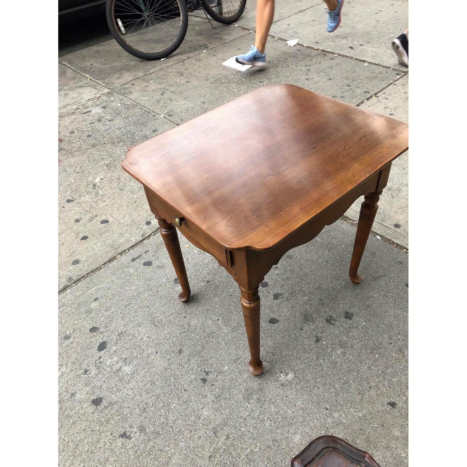 Vintage Hammary Furniture Maple End Table - image-2