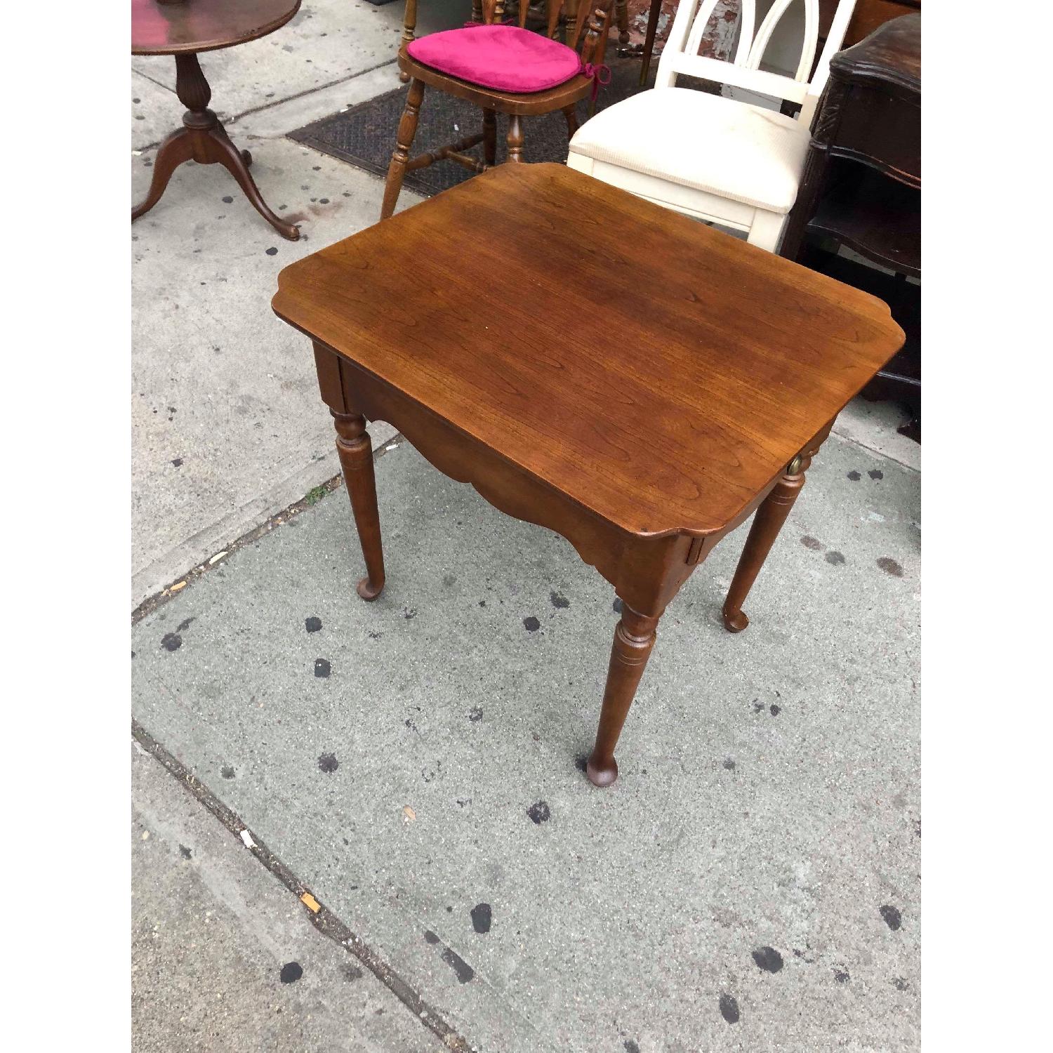 Vintage Hammary Furniture Maple End Table - image-4